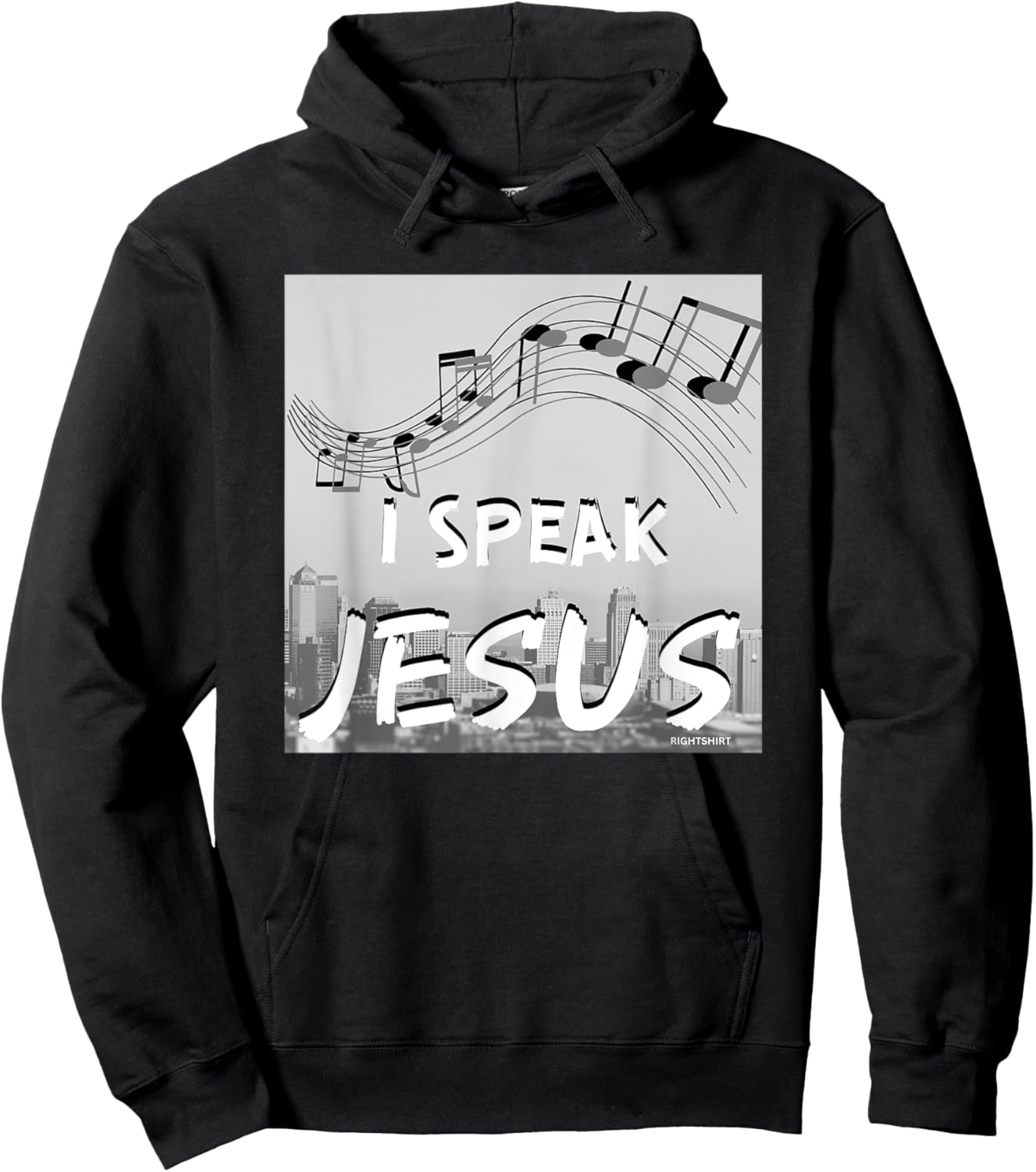 Christian Worship Song/ I SPEAK JESUS for Worship Leaders Hoodie - Hoodie | Black