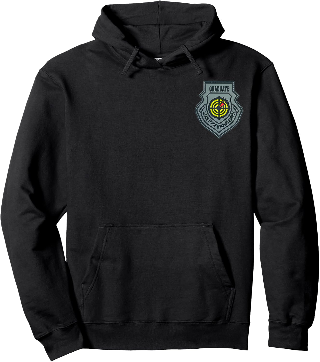 Graduate Air Force Weapons School Military Course Patch Hoodie - Hoodie | Black