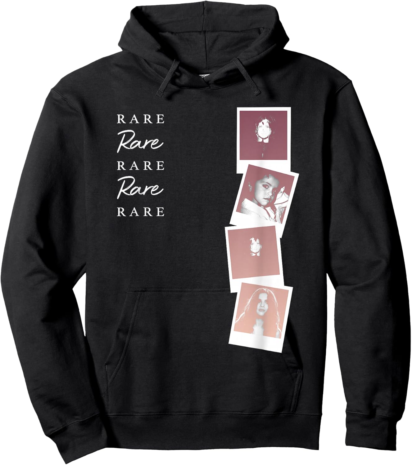 Selena Gomez Polaroid Rare Hoodie - Hoodie | Black