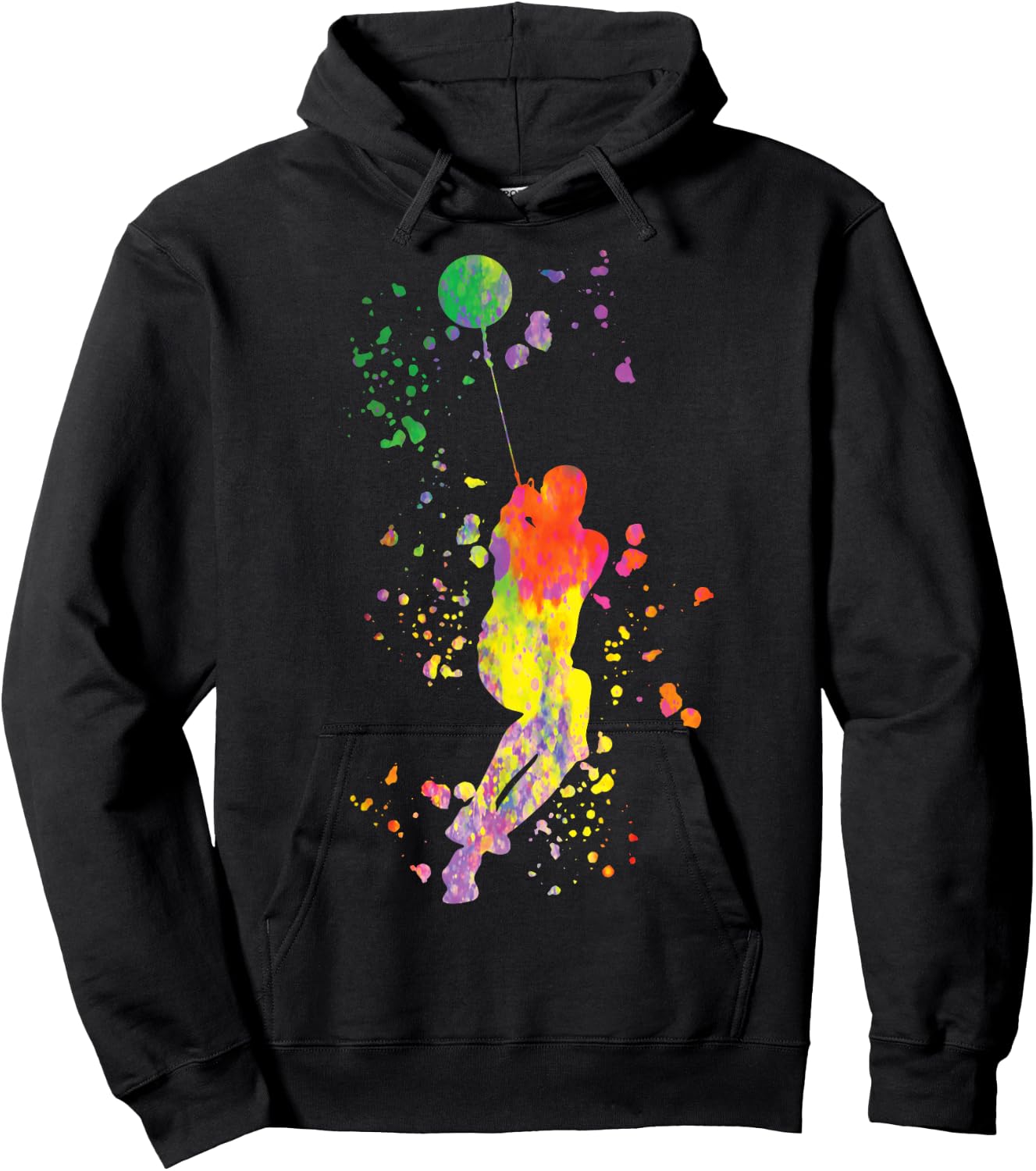 Hammer Thrower Colorsplash Kids Hammer Throw Hoodie - Hoodie | Black