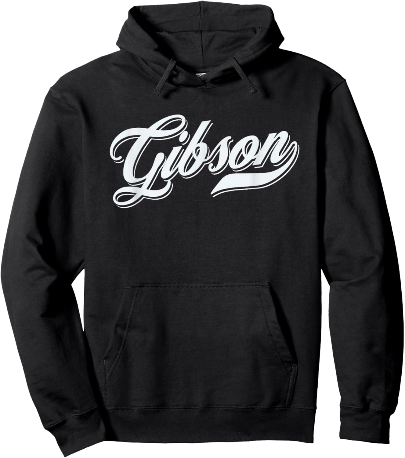 Man Boys Funny Funny Gift for Gibson Hoodie - Hoodie | Black