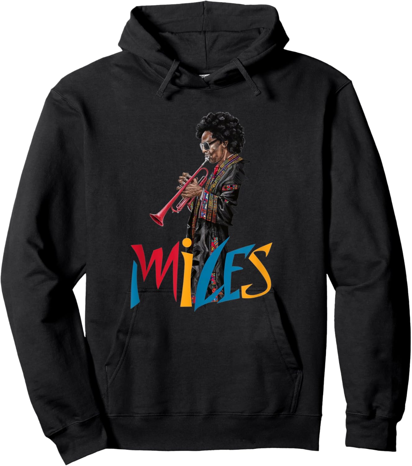 Jazz Funk & Soul - Afro Retro Vintage Music Hoodie - Hoodie | Black