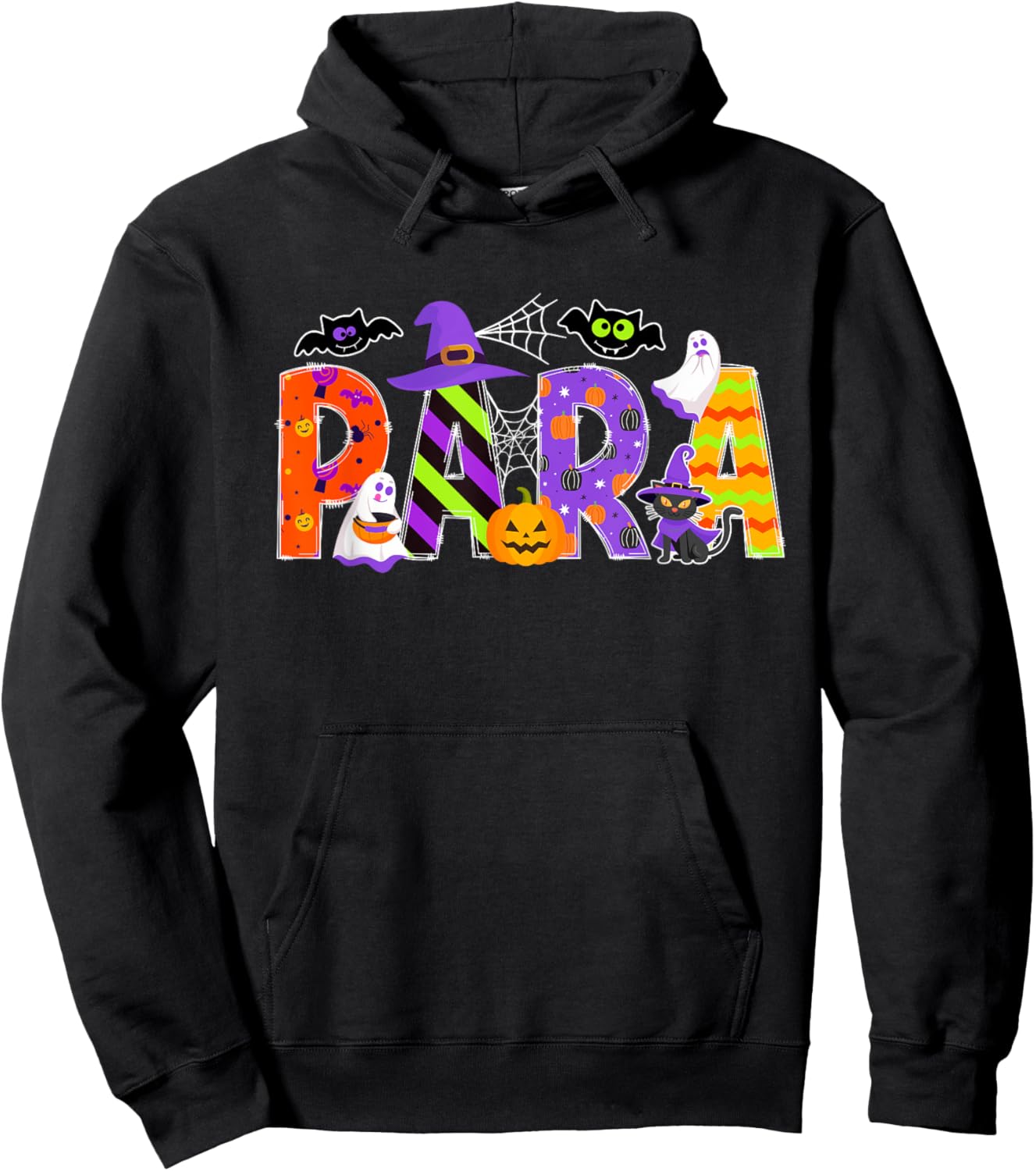 Spooky Para Halloween Paraprofessional Hoodie - Hoodie | Black
