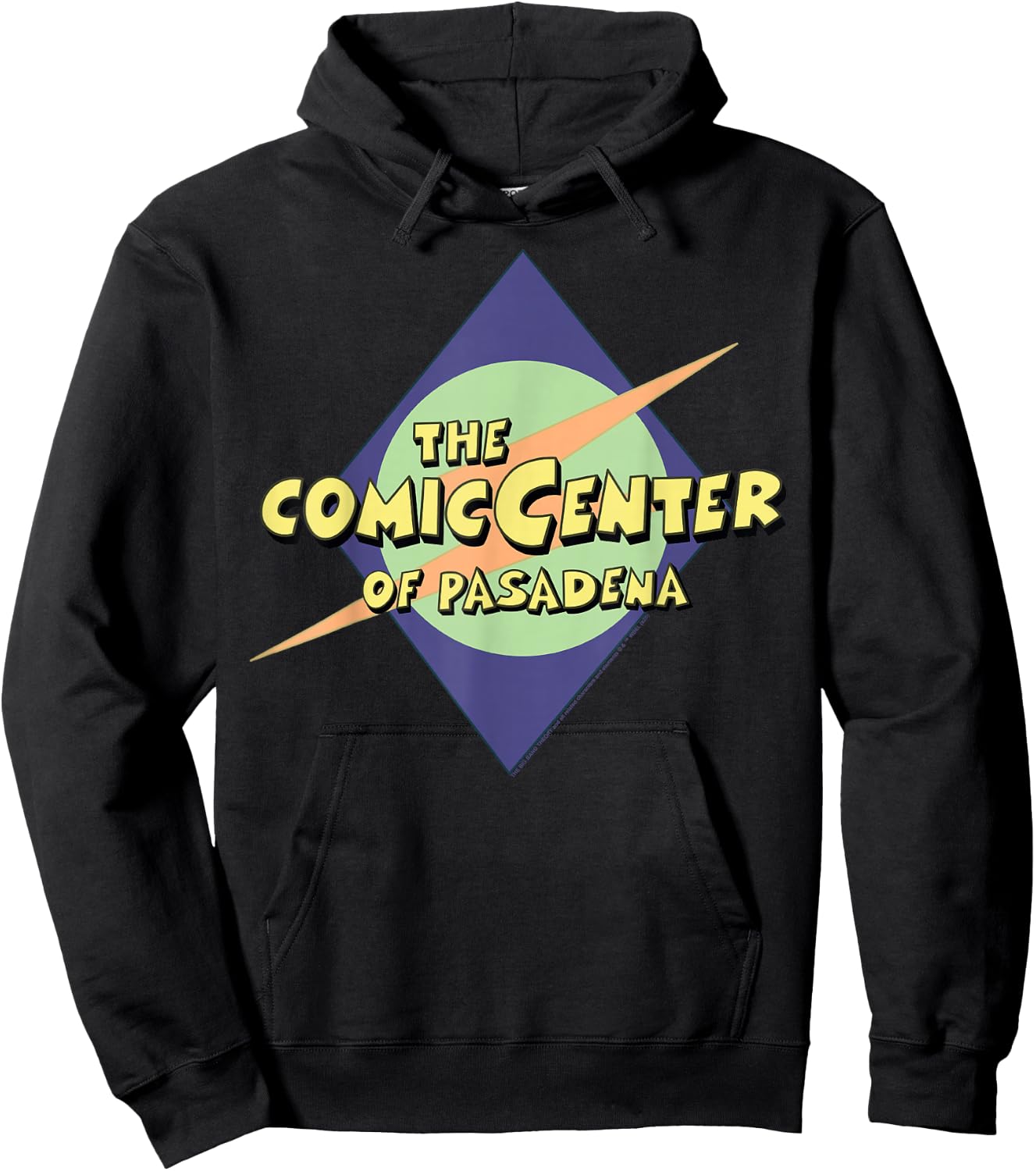 The Big Bang Theory The Comic Center of Pasadena Hoodie - Hoodie | Black