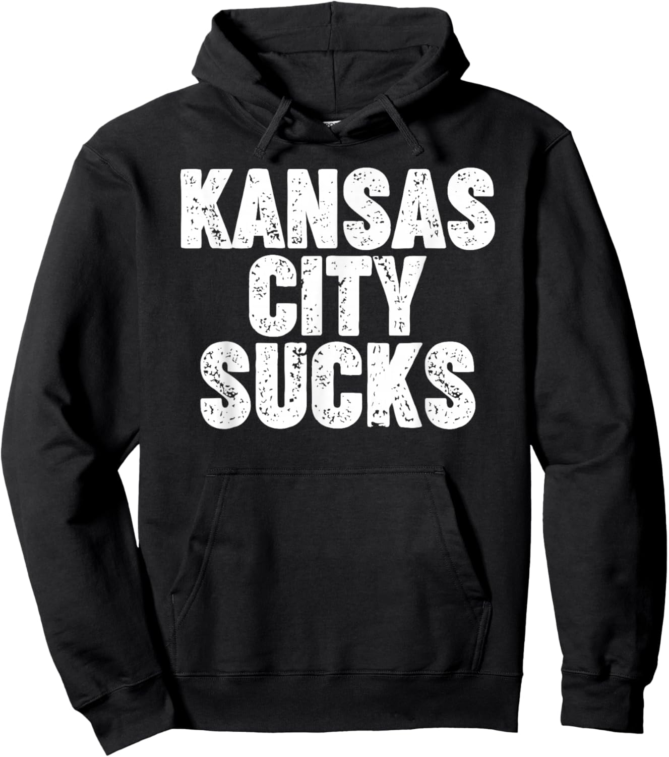 Kansas City Sucks Hoodie - Hoodie | Black