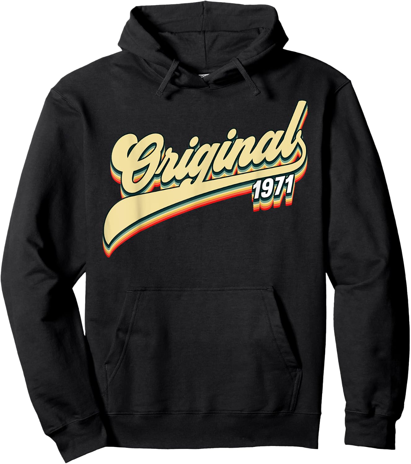 1971 Birthday Hoodie - Hoodie | Black