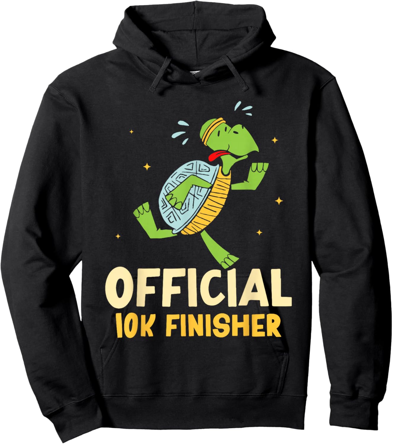 Official 10K Finisher Running Runner Running Race 10K Hoodie - Hoodie | Black