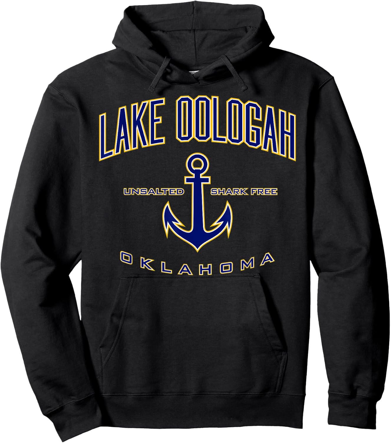 Lake Oologah OK Hoodie - Hoodie | Black