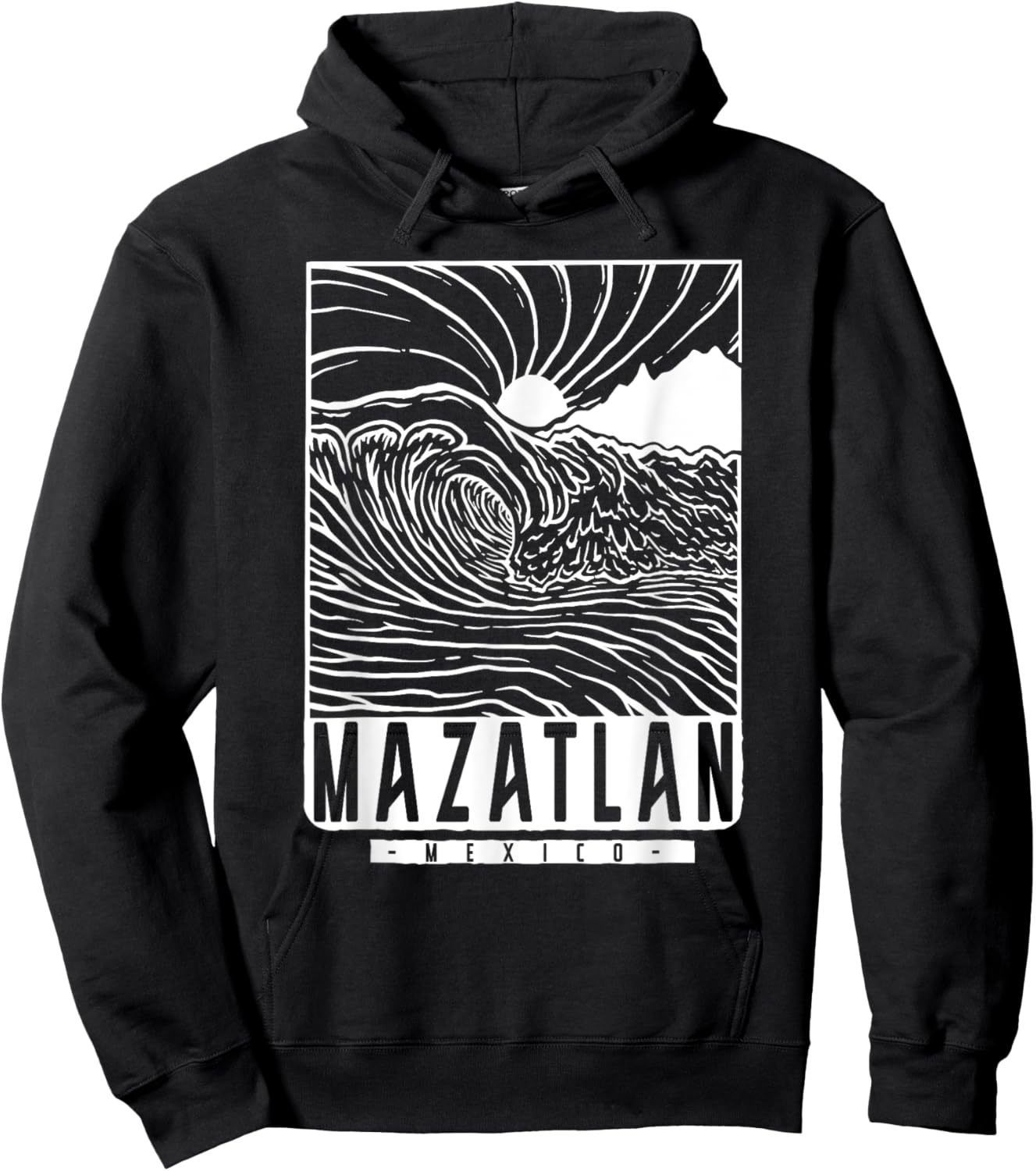 Mazatlán Mexico Hoodie - Hoodie | Black