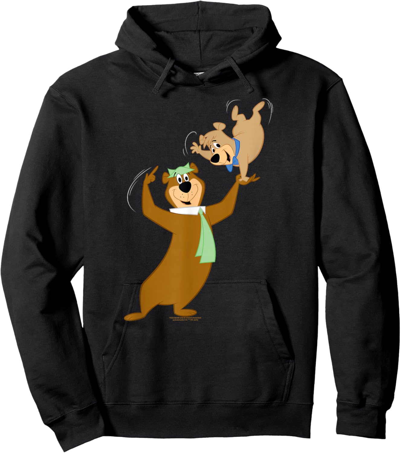 Yogi Bear Boo Boo Do Tricks Hoodie - Hoodie | Black