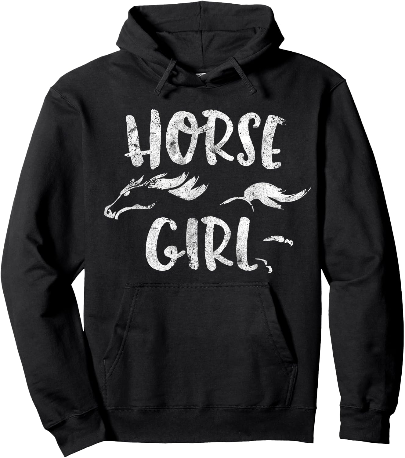 Horse Girl Horseback Riding Equestrian Lover Gifts Hoodie - Hoodie | Black