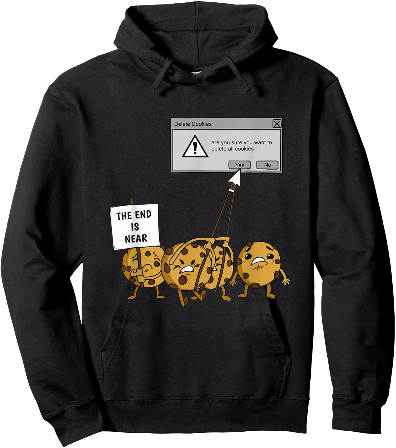 Delete All Cookies Software Engineer Hoodie - Hoodie | Black