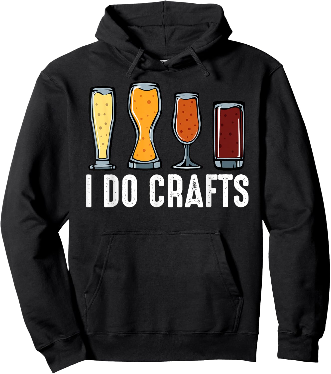 I Do Crafts Home Brewing Craft Beer Brewer Gift Homebrewing Hoodie - Hoodie | Black