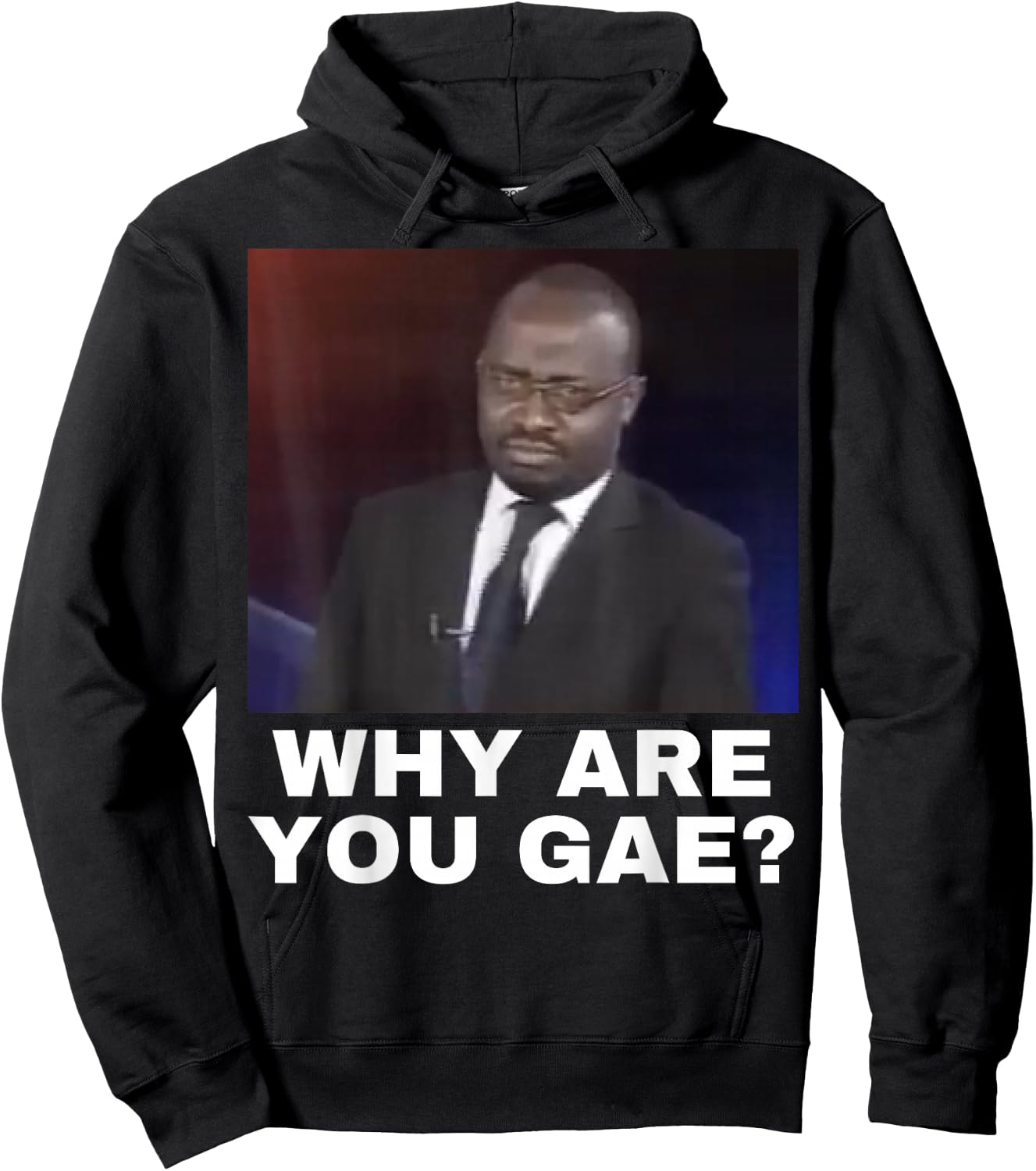 Why are You Gay Hoodie - Hoodie | Black