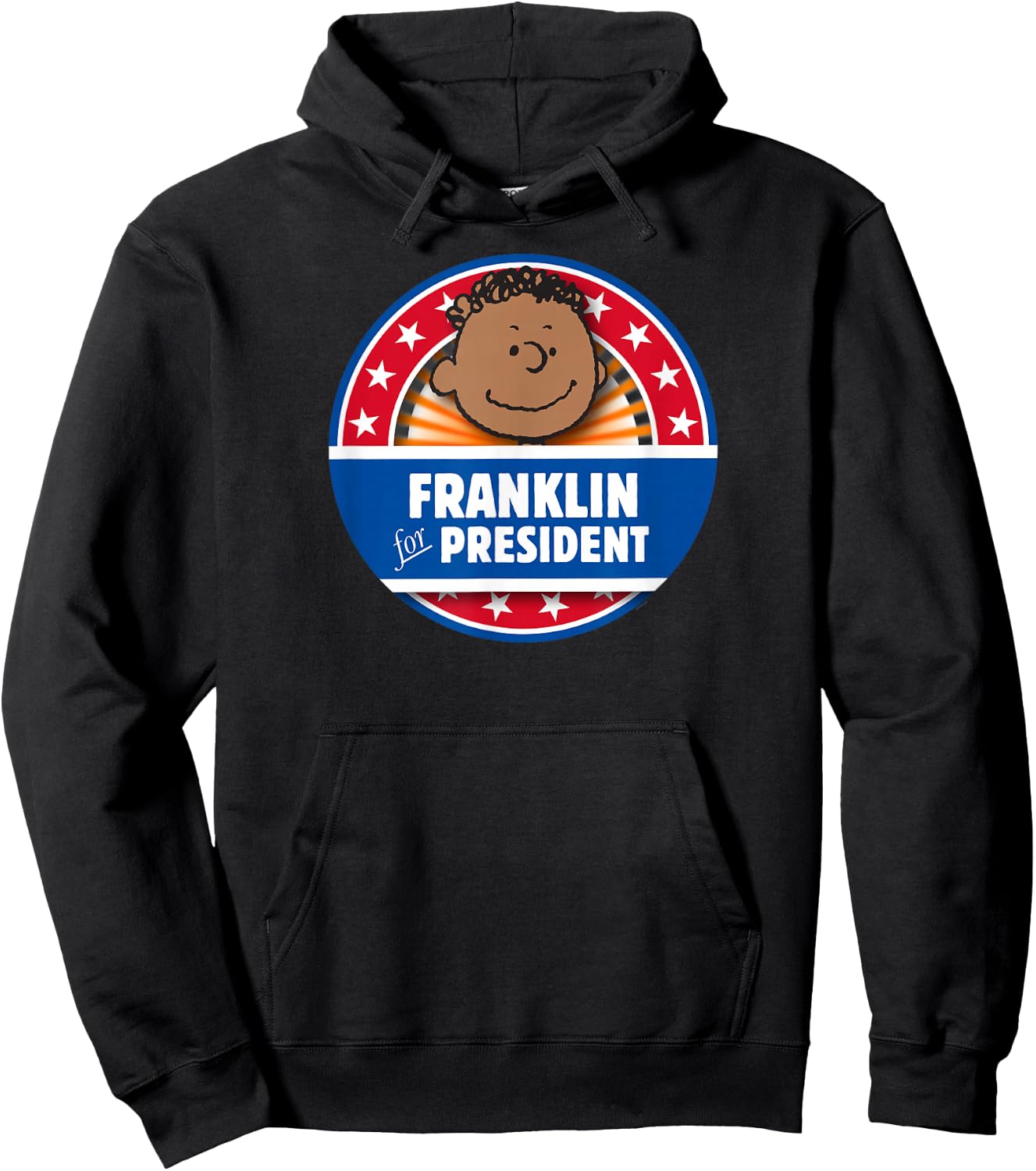 Peanuts Franklin for President Hoodie - Hoodie | Black