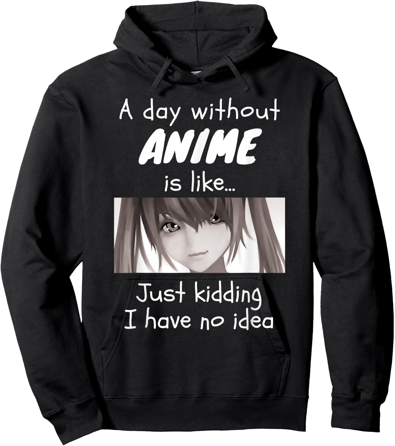 Anime Clothes Girls Women Funny Anime Outfits Cosplay Anime Hoodie - Hoodie | Black