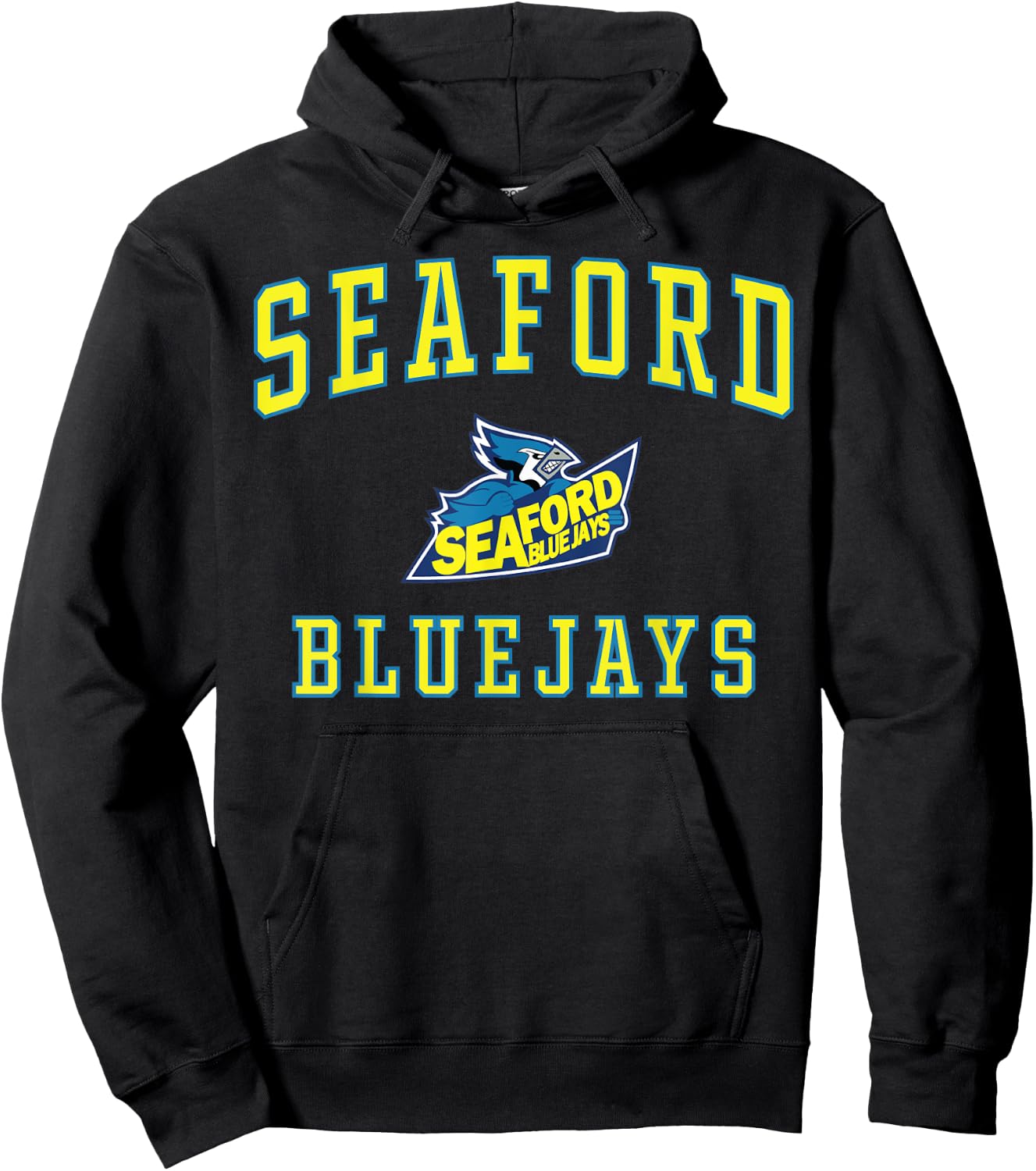 Seaford High School Bluejays C1 Hoodie - Hoodie | Black