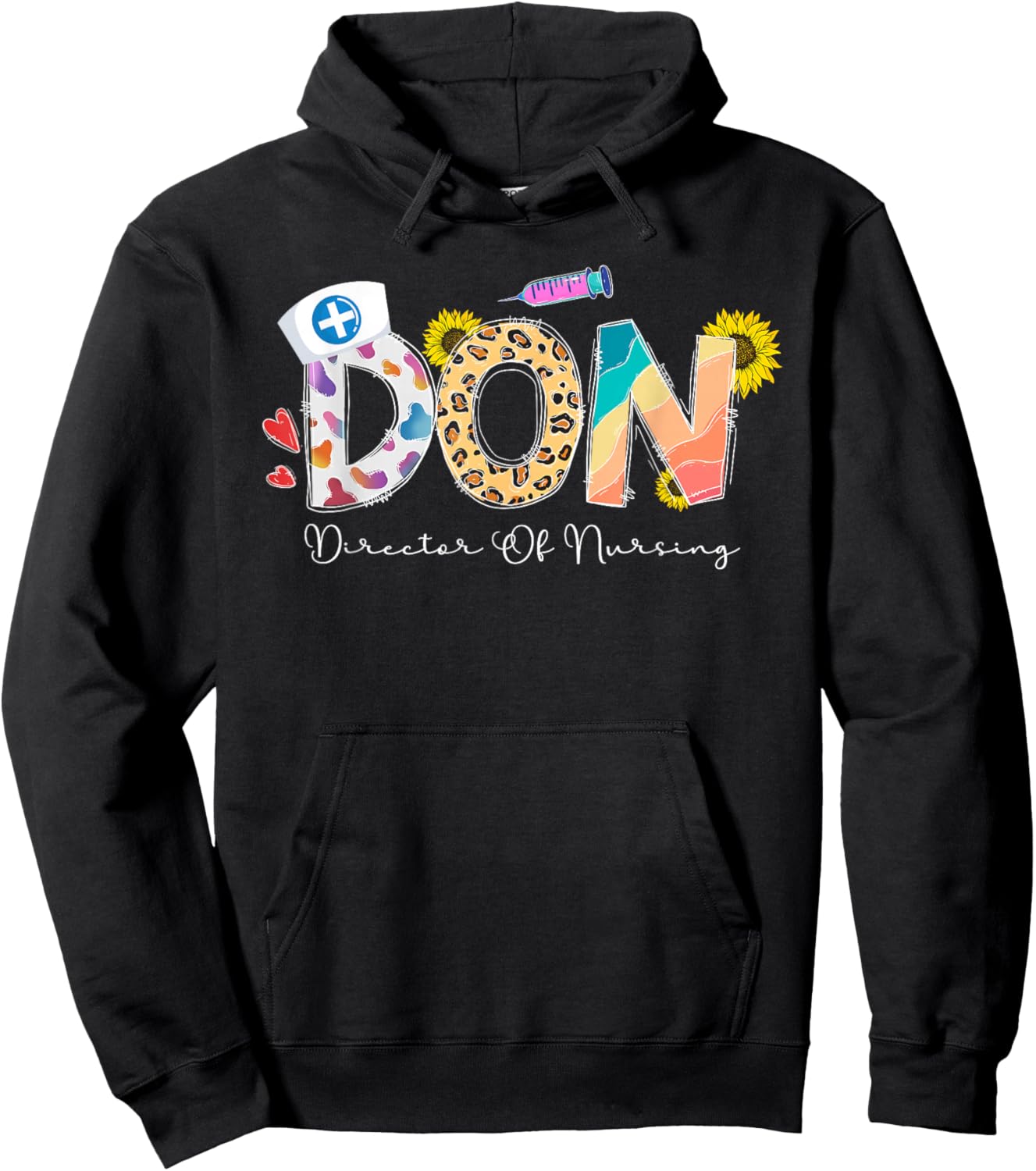Director Of Nursing Director Nurse Director Hoodie - Hoodie | Black