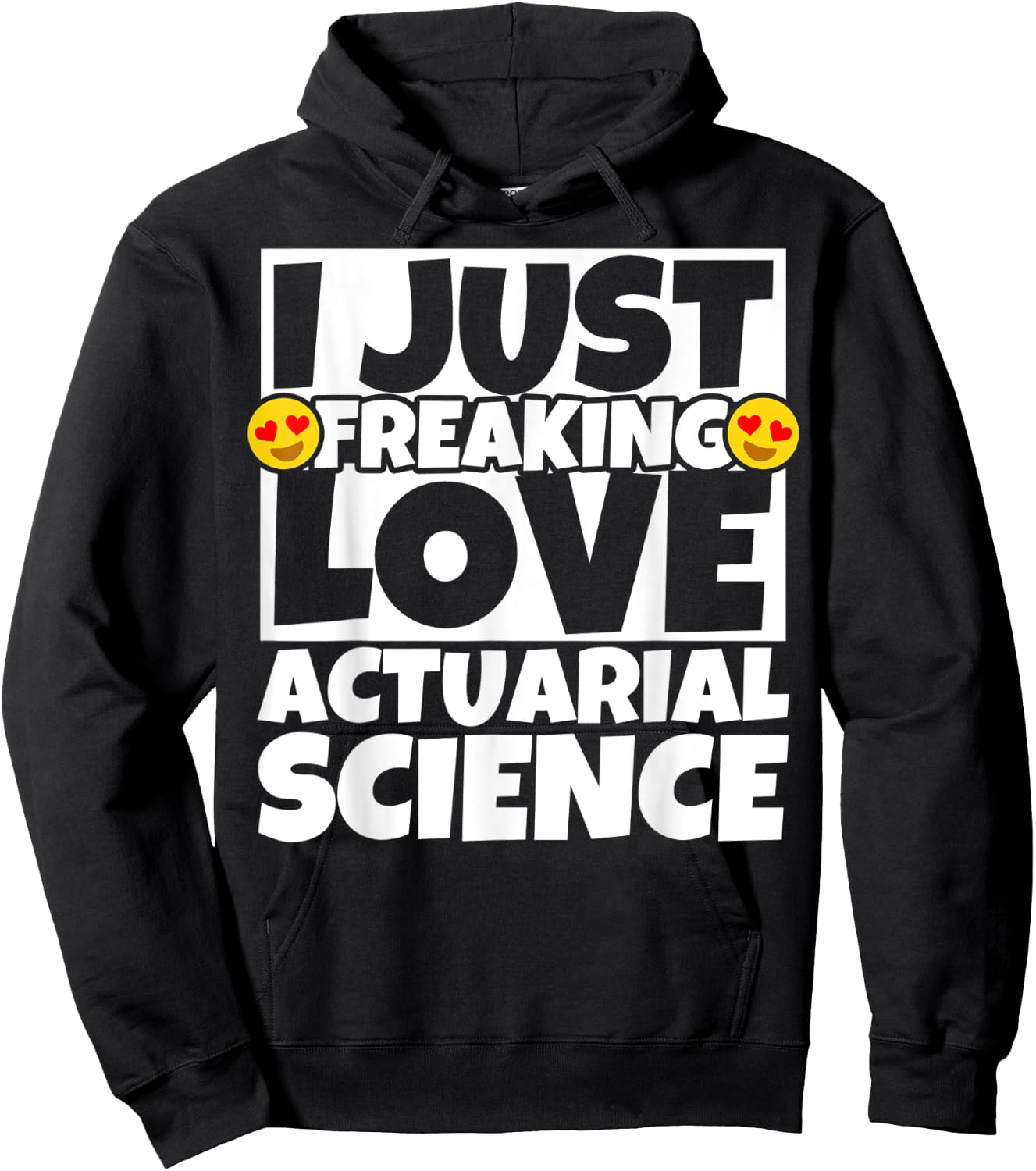 Actuarial science Funny Hoodie - Hoodie | Black