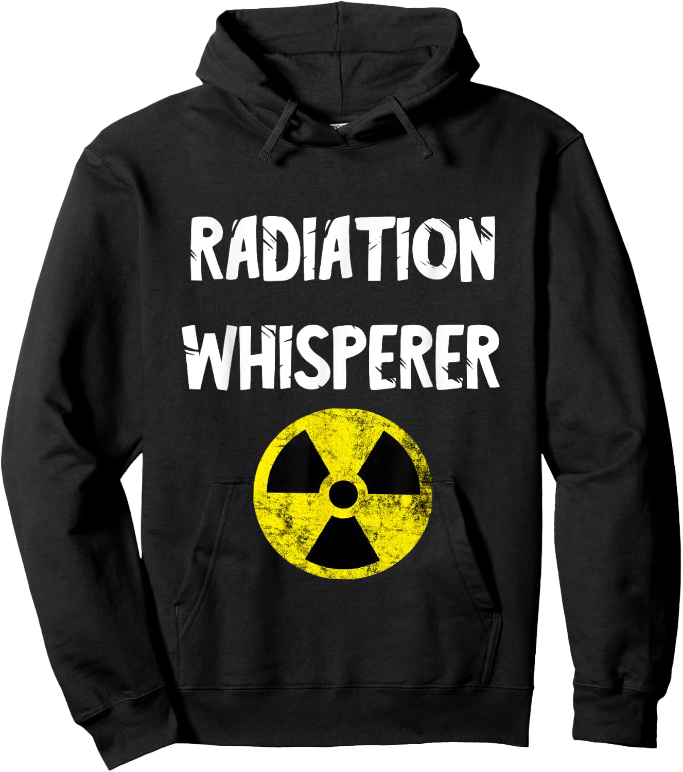 Radioactivity Whisper Nuclear Symbol Radiology Radiation Hoodie - Hoodie | Black