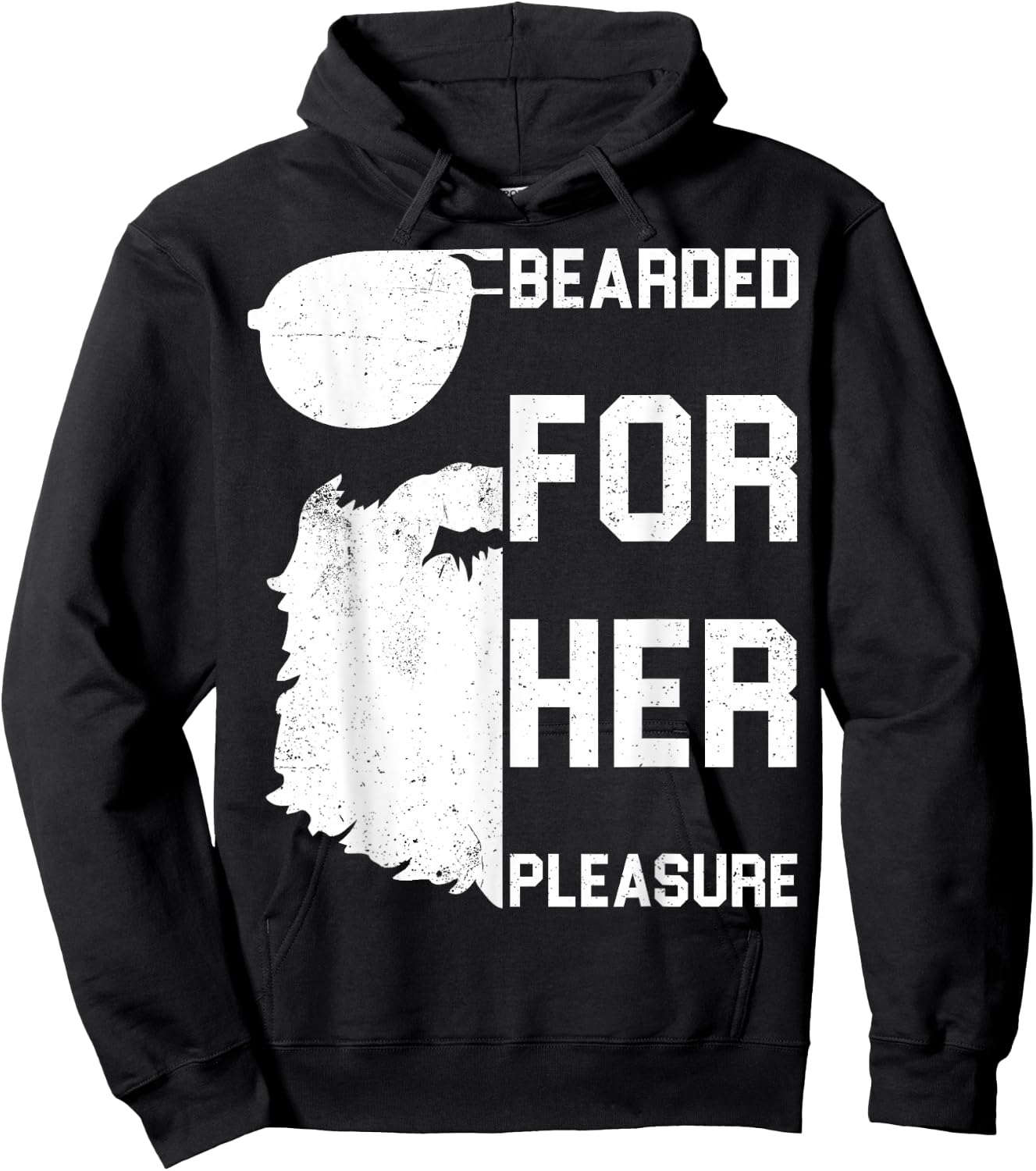 Bearded Pleasure Shirt Great Beard Lovers Gift Hoodie - Hoodie | Black