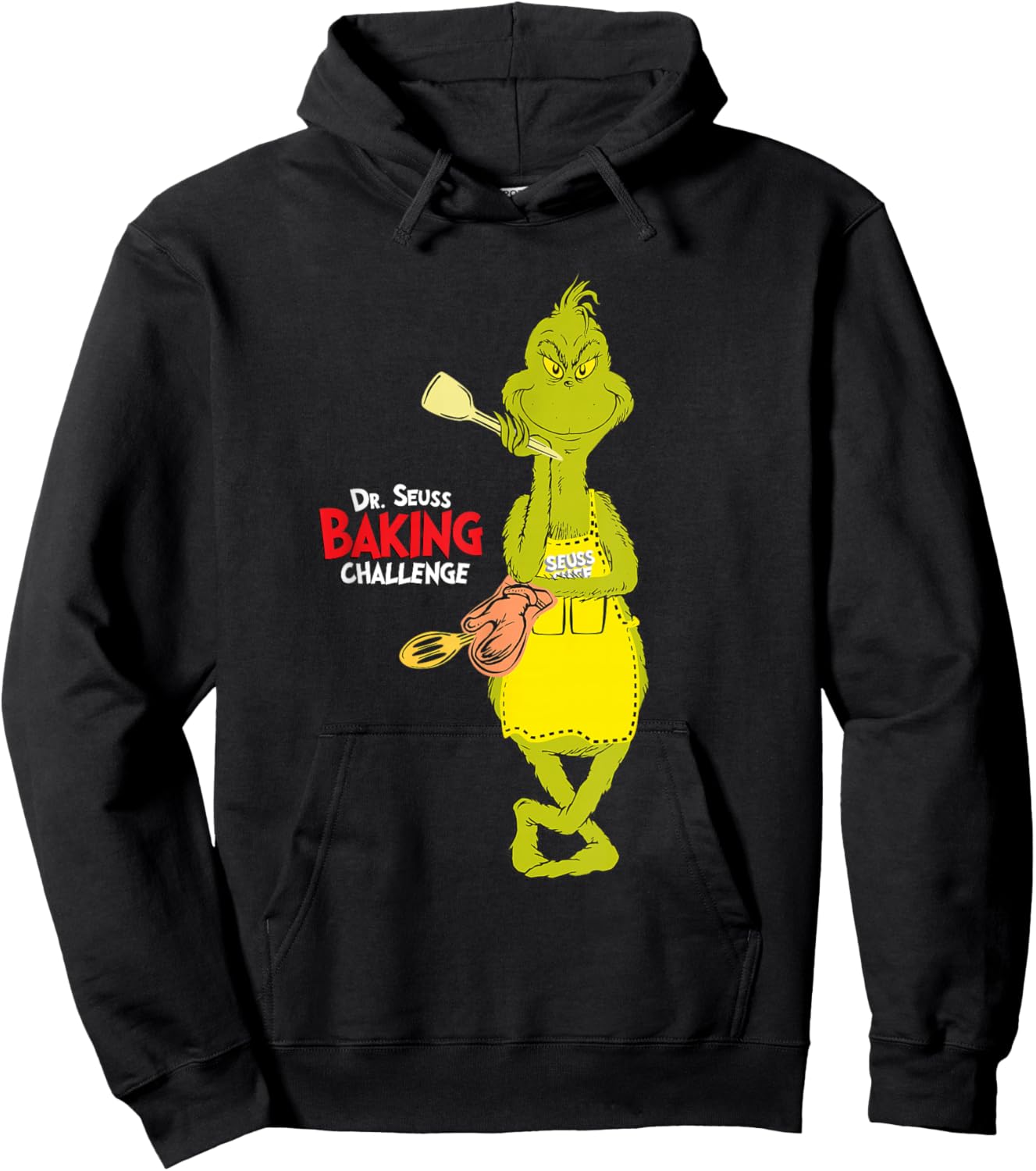 Dr. Seuss Baking Challenge The Grinch Hoodie - Hoodie | Black
