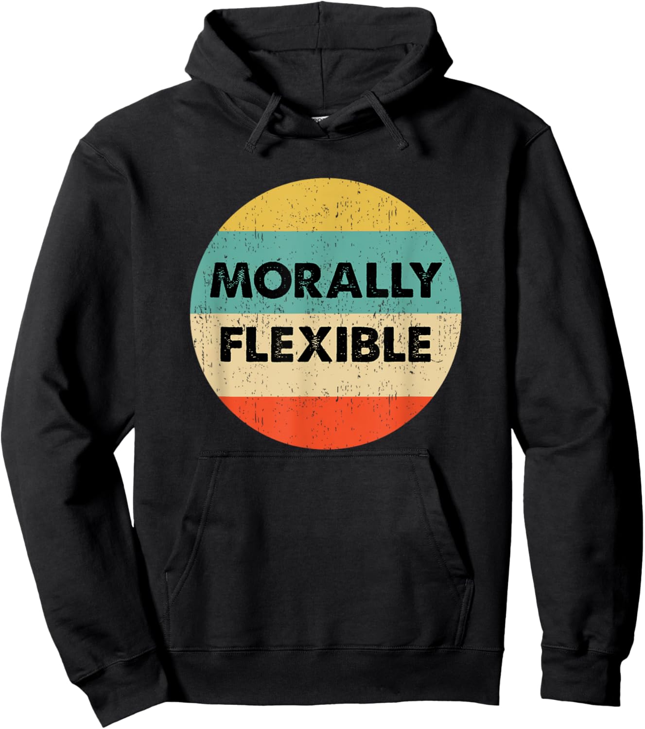 Morally Flexible Hoodie - Hoodie | Black