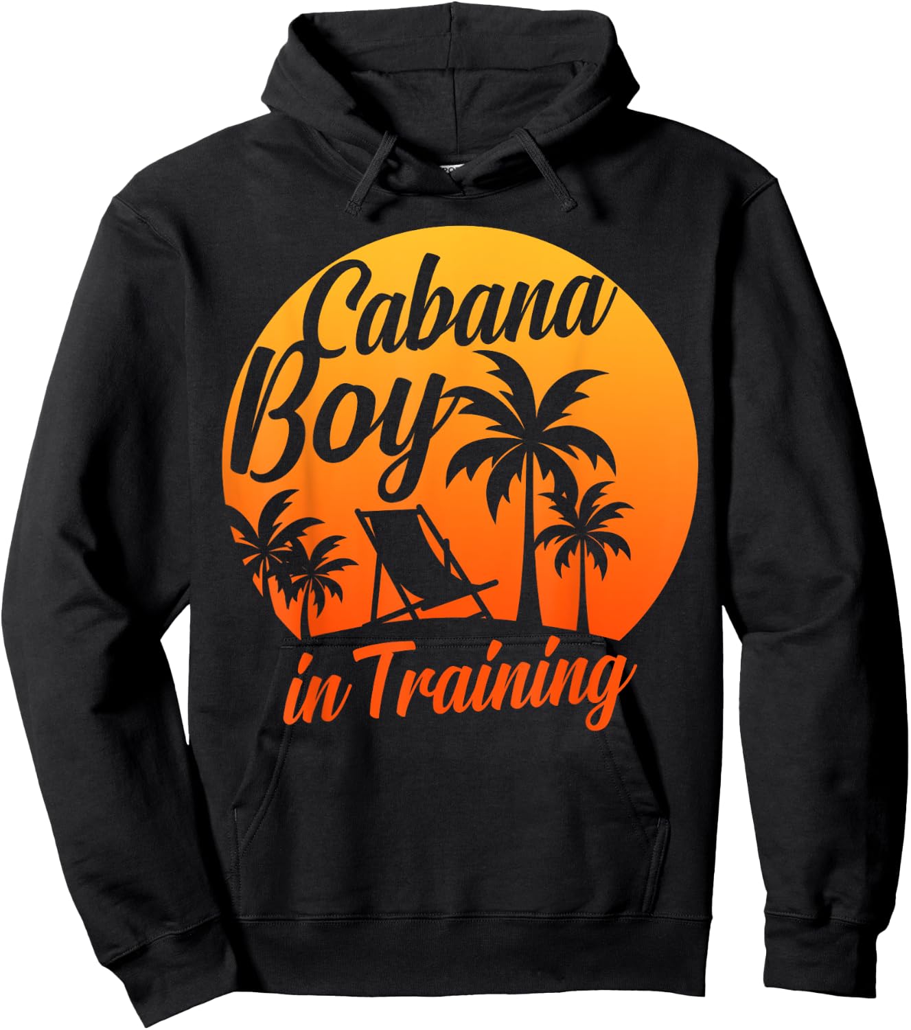 Cabana Boy In Training Pool Party Boys Gift Hoodie - Hoodie | Black