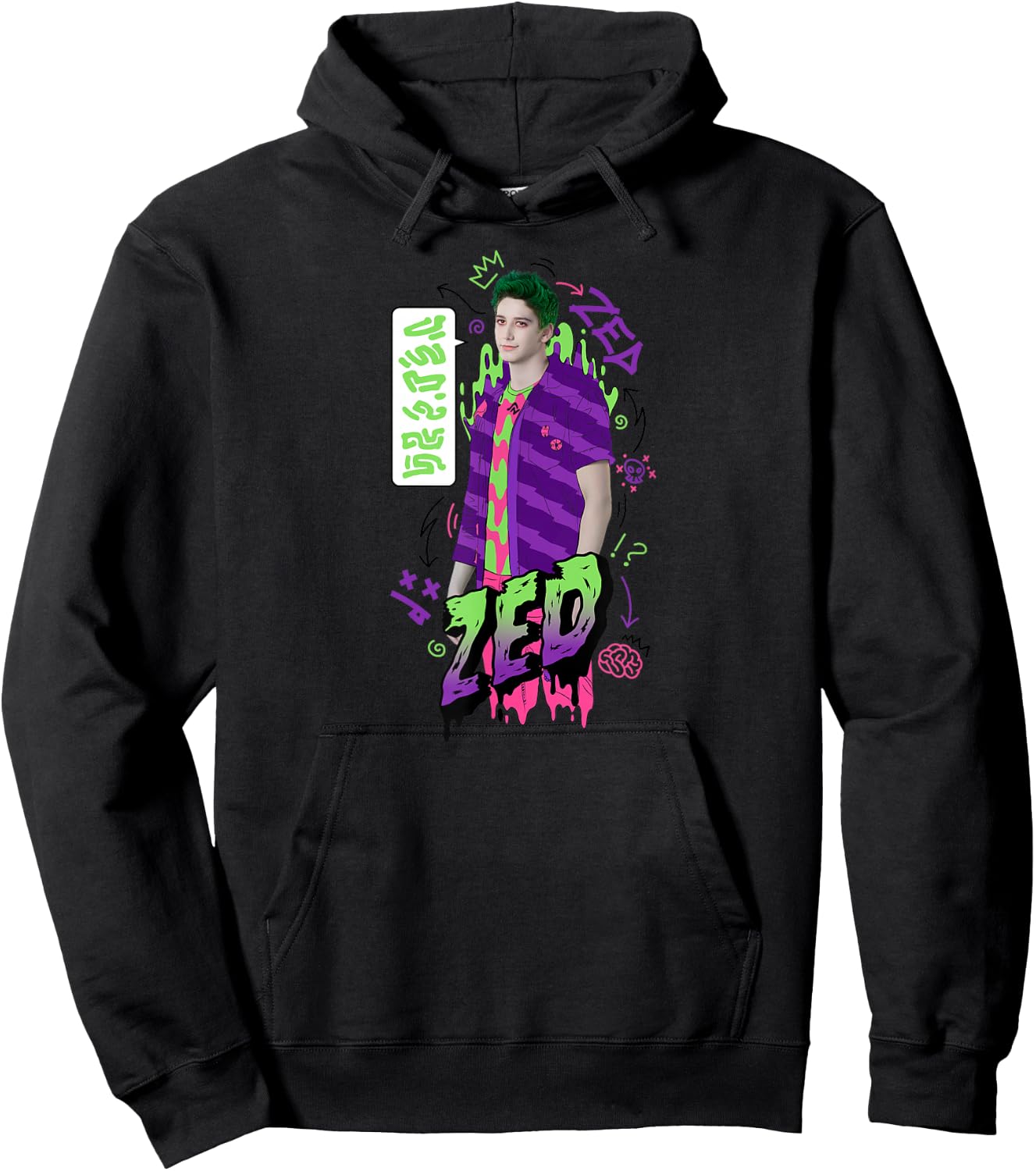 Zombies 2 - Zombie Zed Hoodie - Hoodie | Black