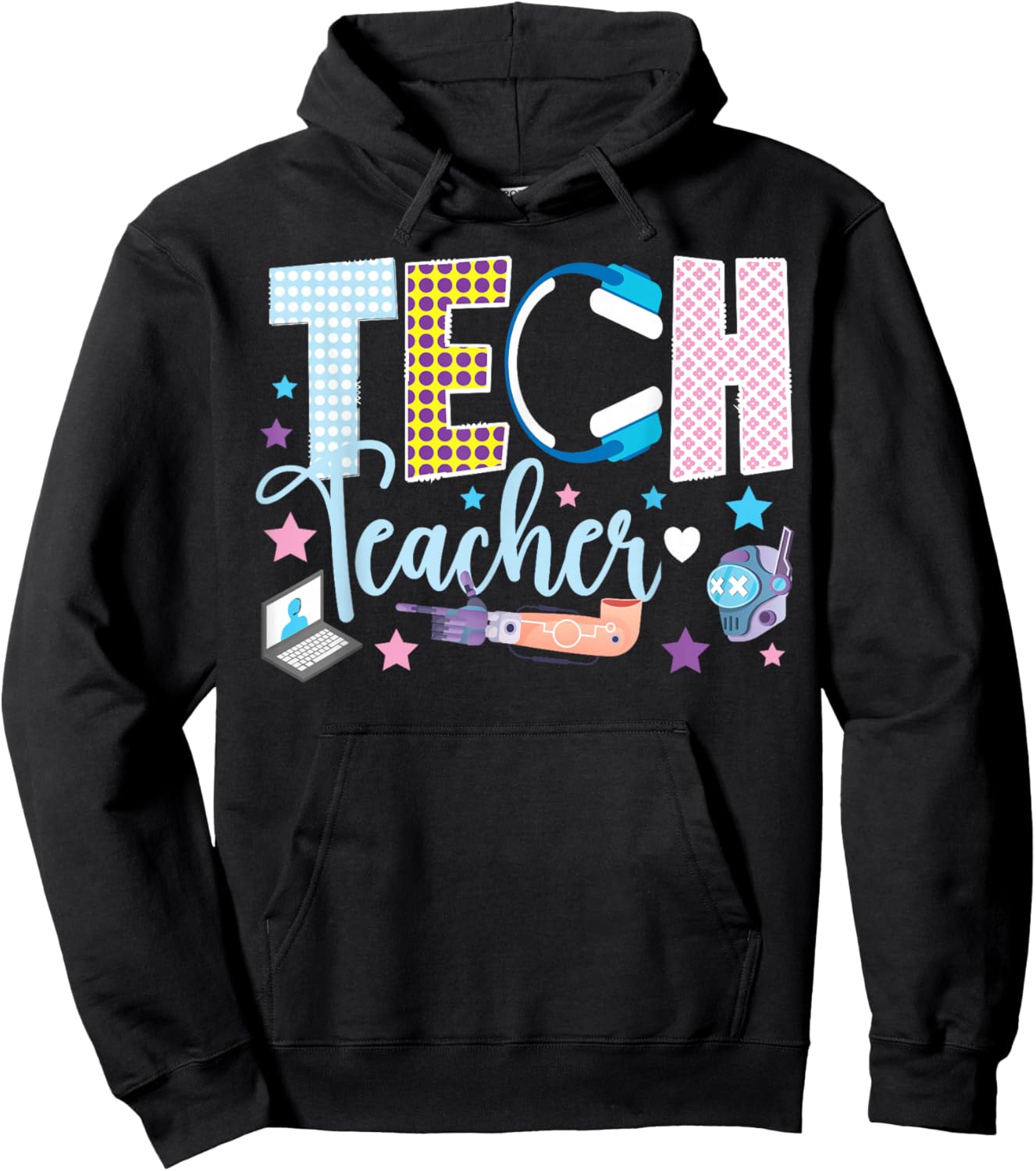 Tech Teachers Technology Teacher Technology Teaching Hoodie - Hoodie | Black