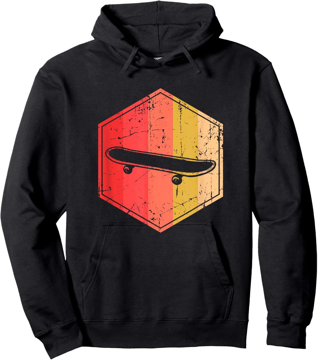 Skate Clothing Vintage Skateboard Kids Hoodie - Hoodie | Black