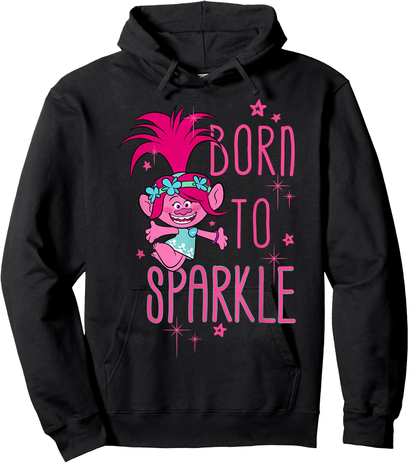 DreamWorks Trolls Born to Sparkle Hoodie - Hoodie | Black