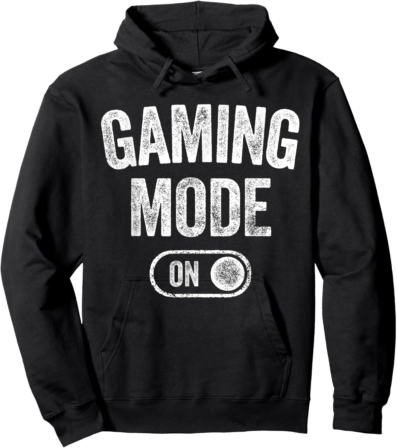 Gaming Mode On Funny Gamer Gift Men Kids Streamer Gaming Hoodie - Hoodie | Black