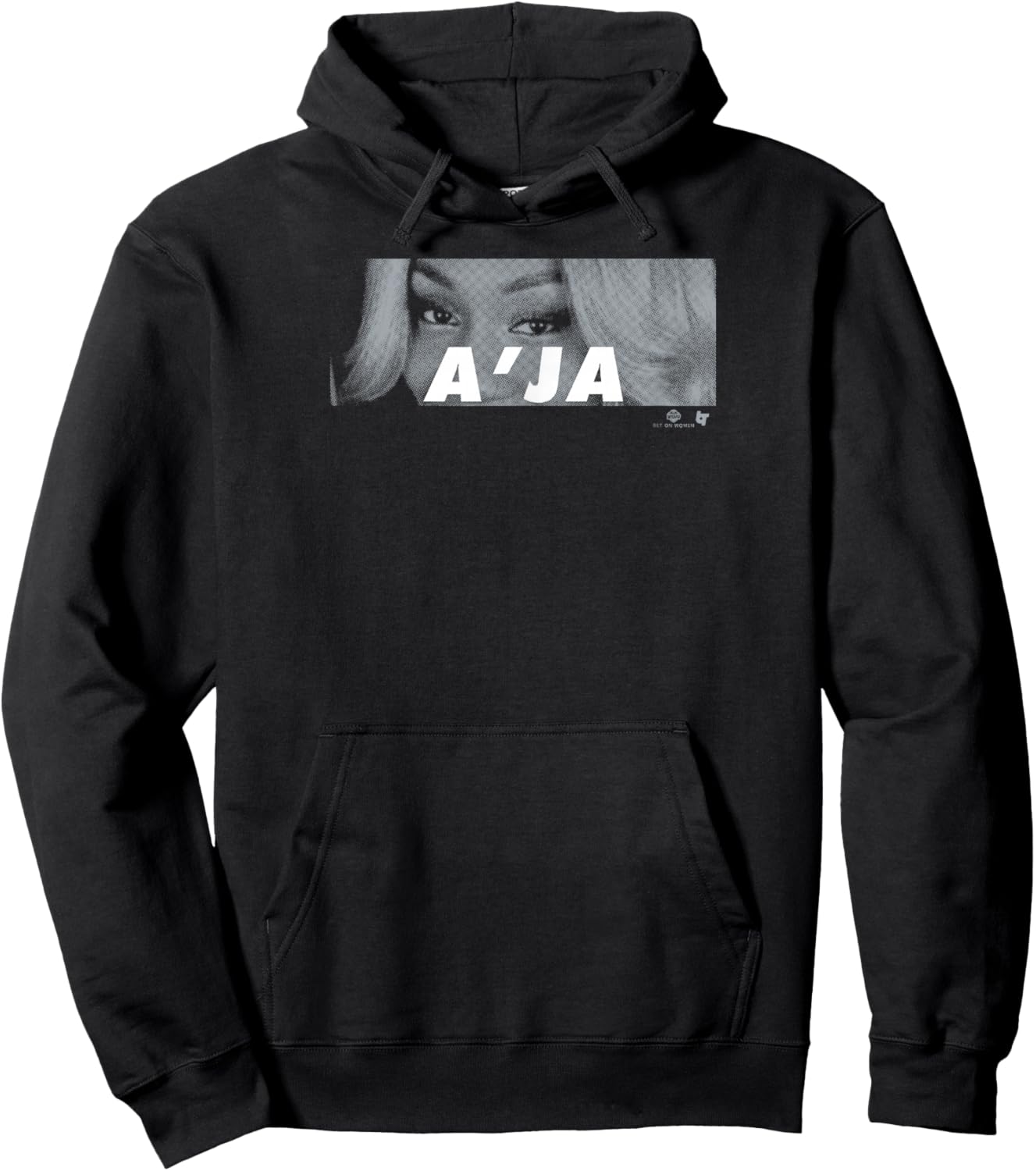 A'ja Wilson - A'ja Eyes - Las Vegas Basketball Hoodie - Hoodie | Black
