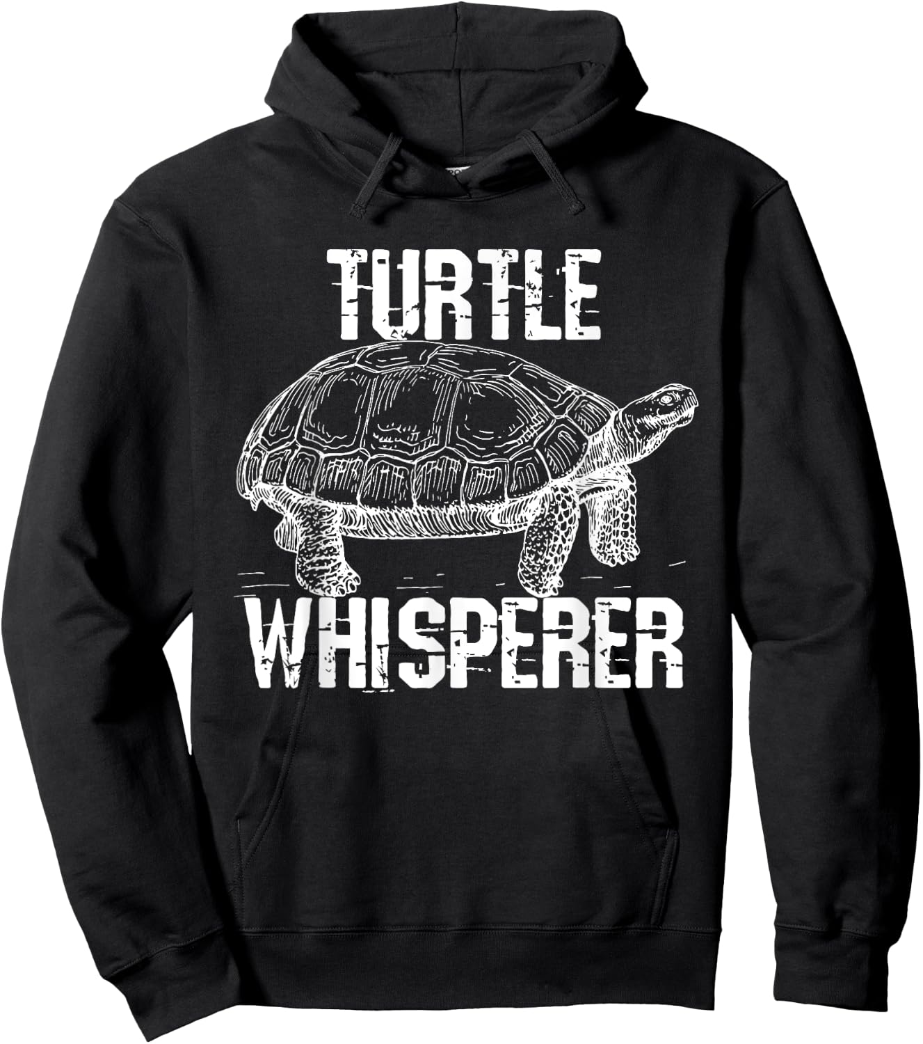 Turtle Whisperer Funny Pet Turtle Hoodie - Hoodie | Black