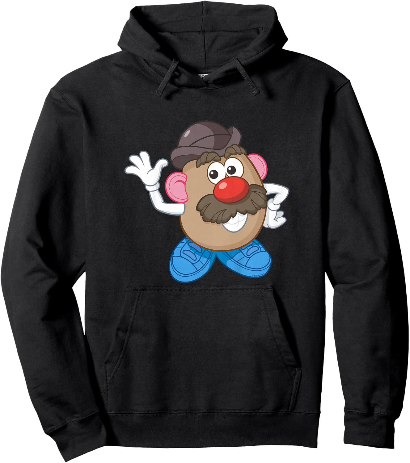 Mr. Potato Head Big Vintage Character Wave Hoodie - Hoodie | Black