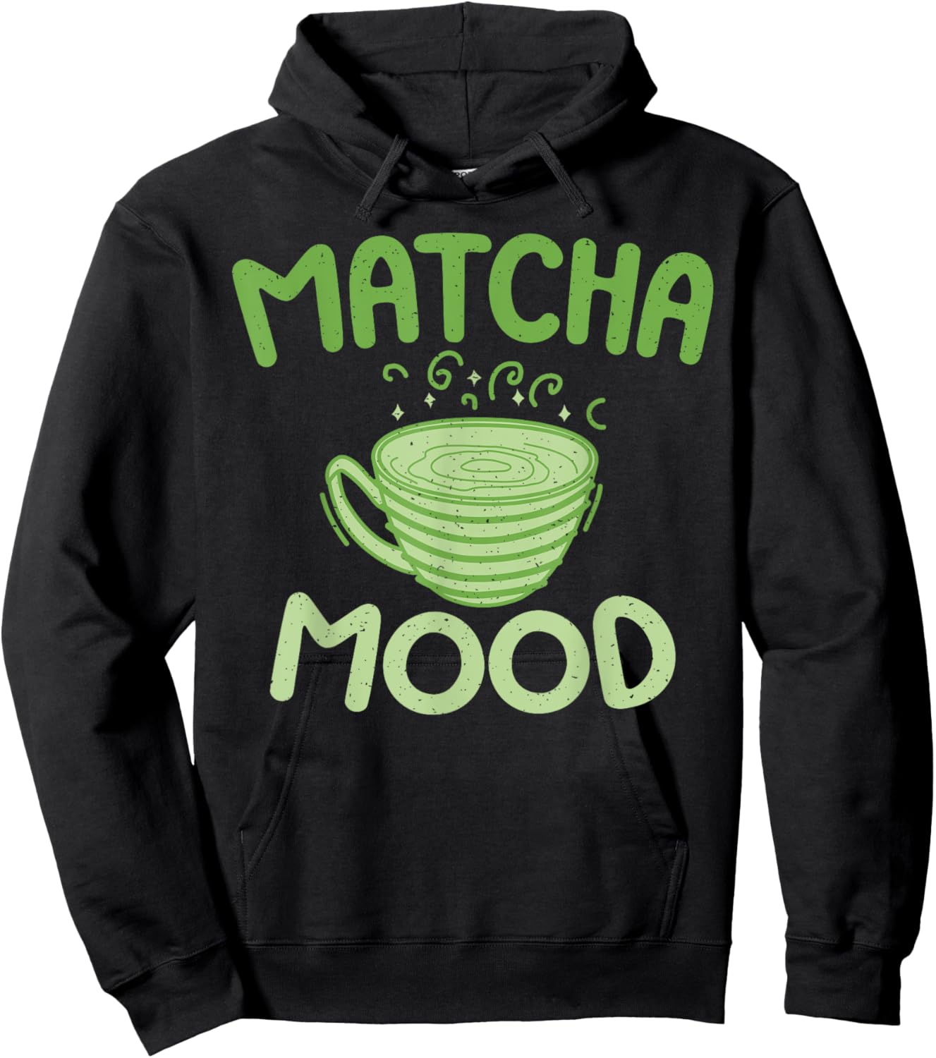 Matcha Mood Matcha Hoodie - Hoodie | Black