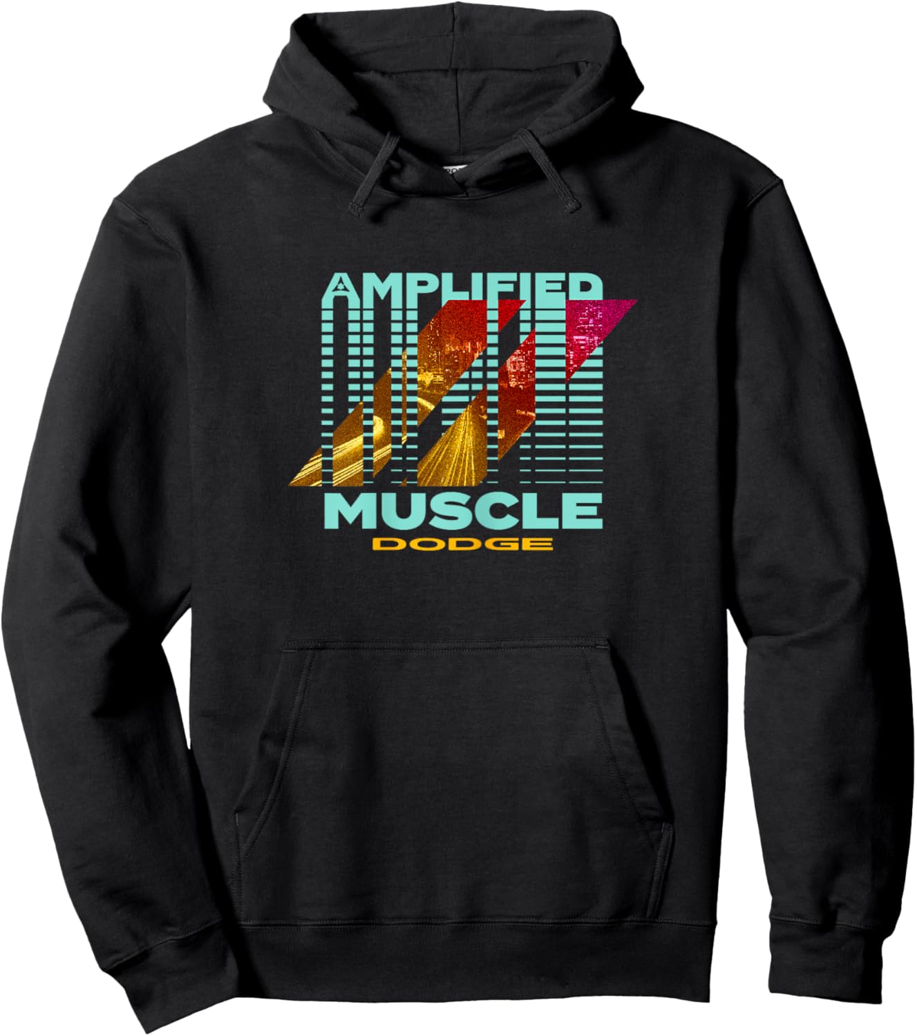 Dodge Amplified Muscle Hoodie - Hoodie | Black
