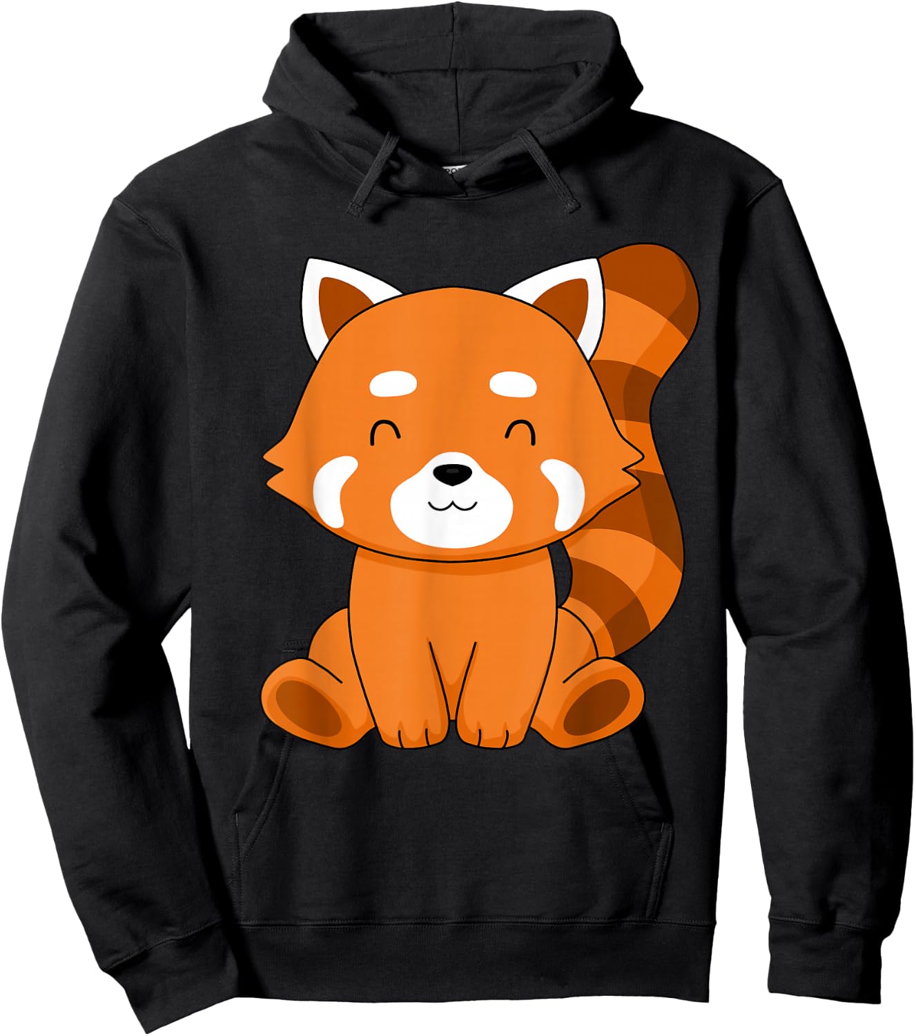 Red Panda Kids Kawaii Red Panda Gifts Women Red Panda Hoodie - Hoodie | Black