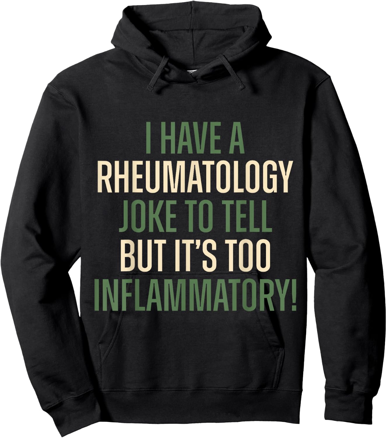 Rheumatology Rheumatologist Funny Apparel Hoodie - Hoodie | Black