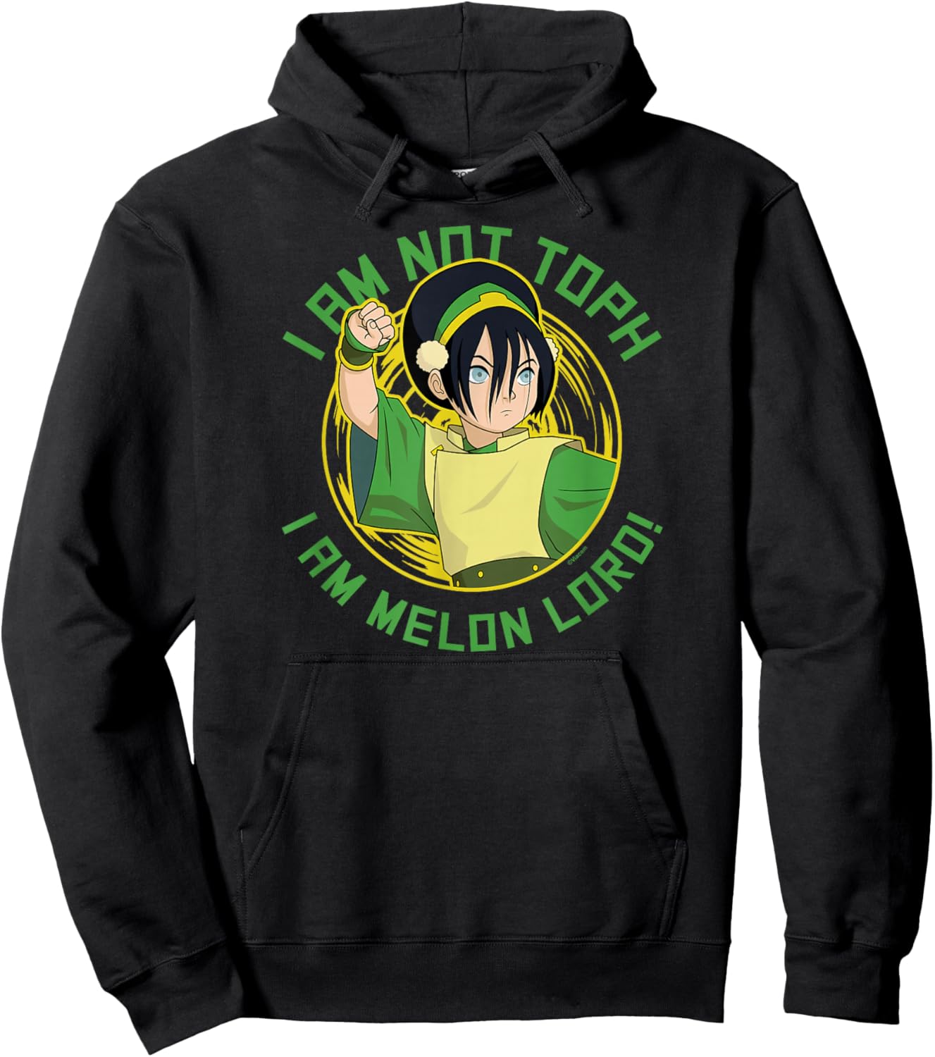 Avatar The Last Airbender - Toph I Am Melon Lord Hoodie - Hoodie | Black