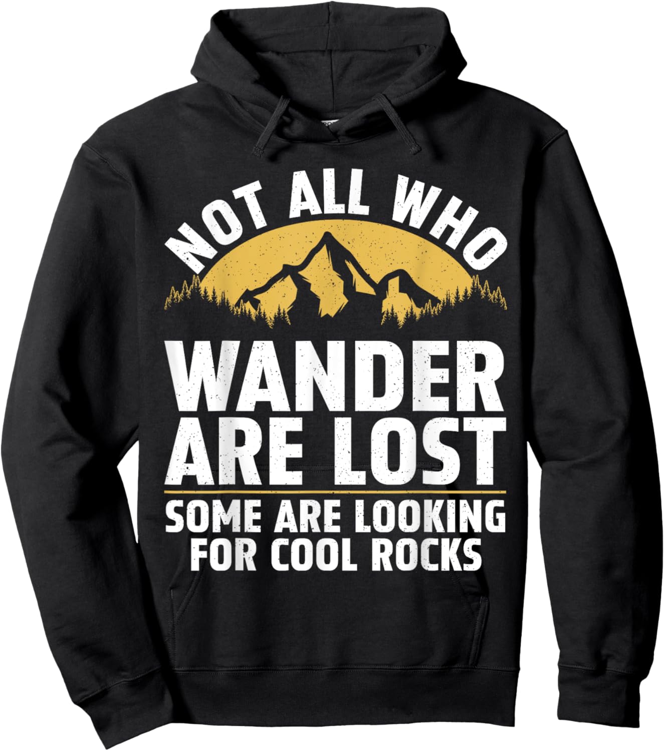 Rock Collecting Art Women Rockhound Rock Collector Hoodie - Hoodie | Black