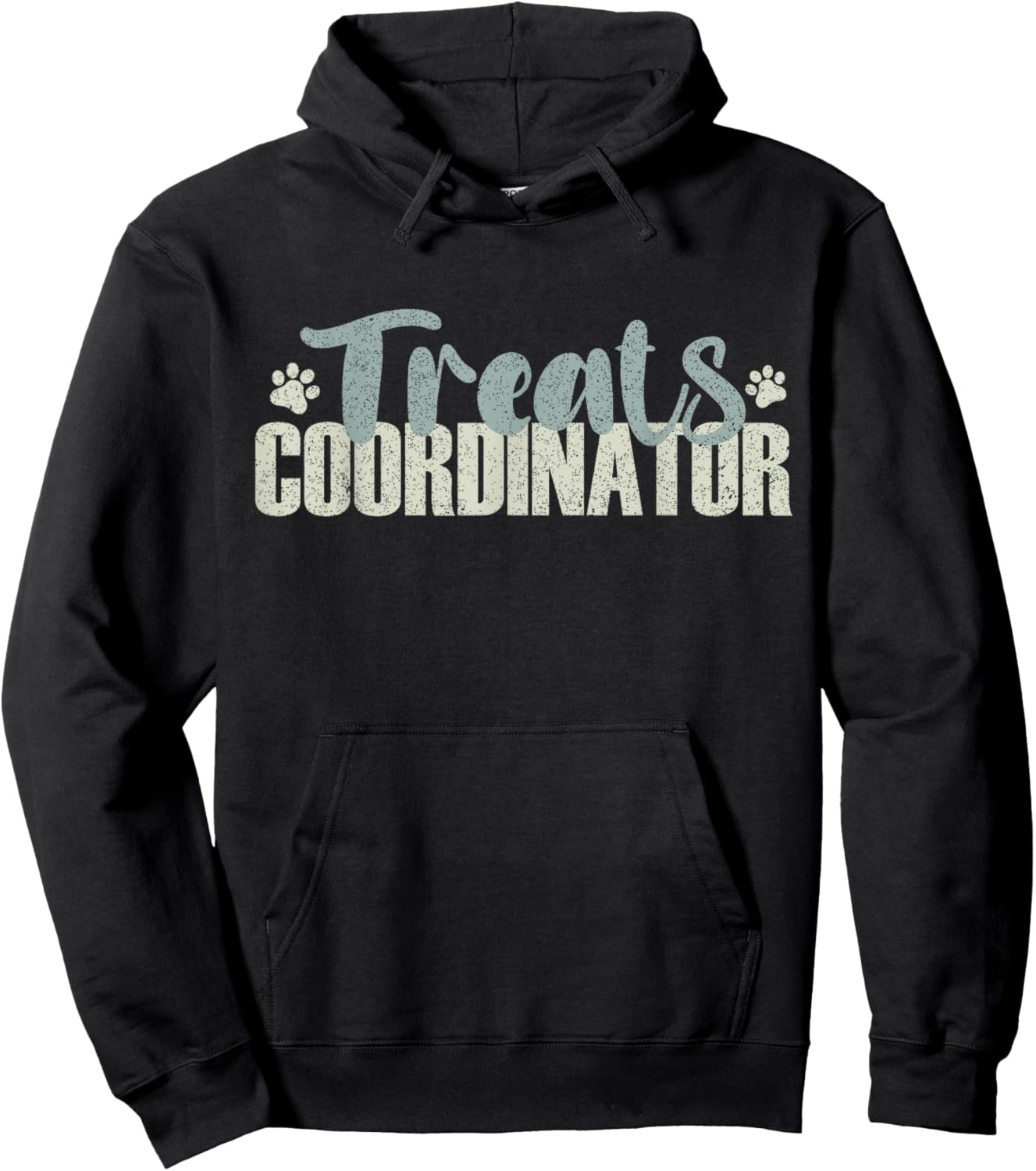 Treats Coordinator Women and Men Dad Responsibilities Hoodie - Hoodie | Black