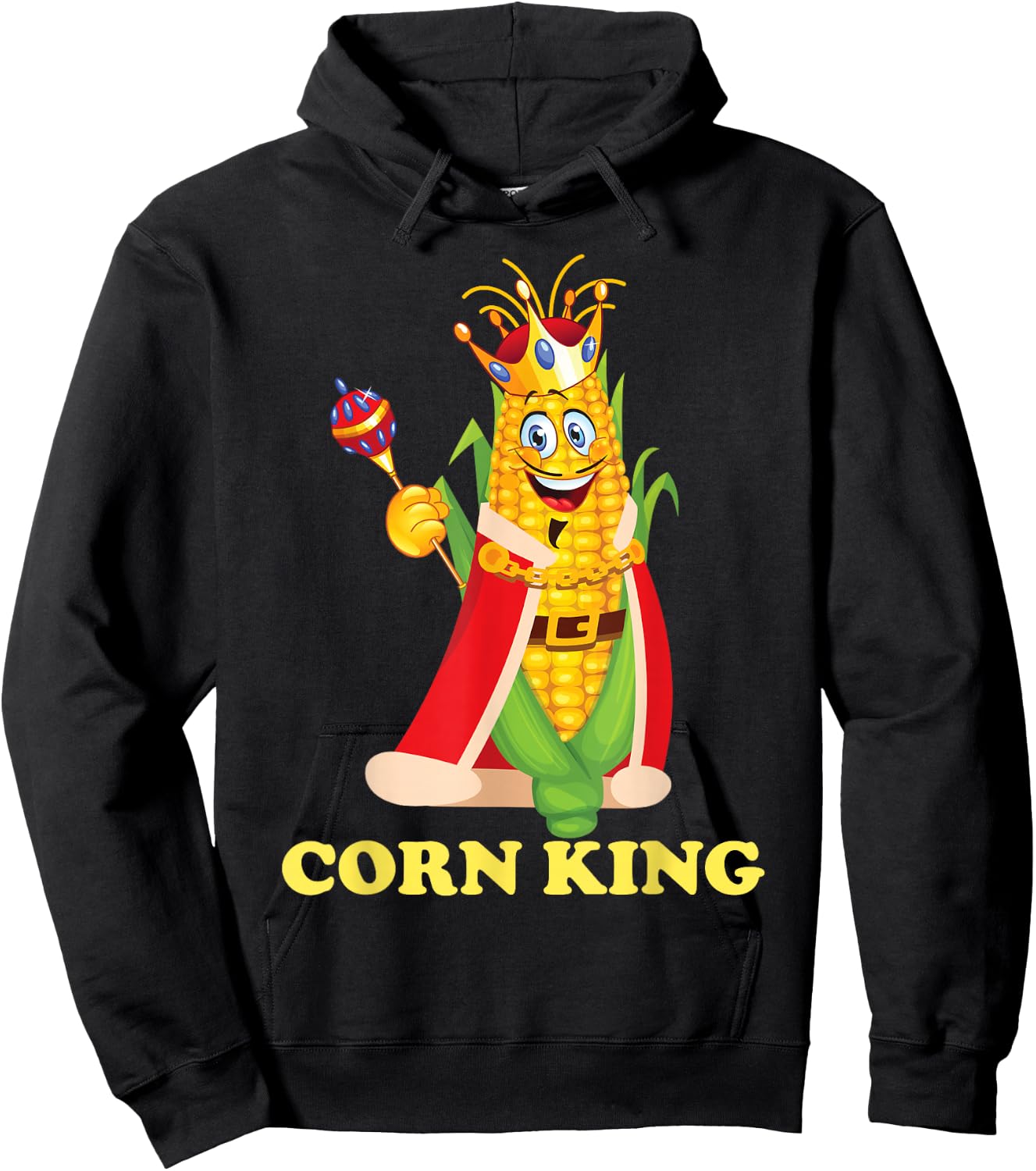 Corn King Hoodie - Hoodie | Black