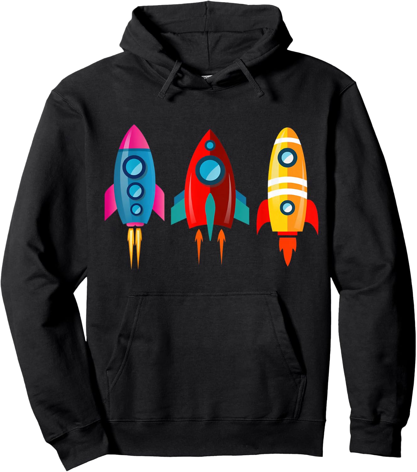 Kosmos Universe Astronaut Hoodie - Hoodie | Black