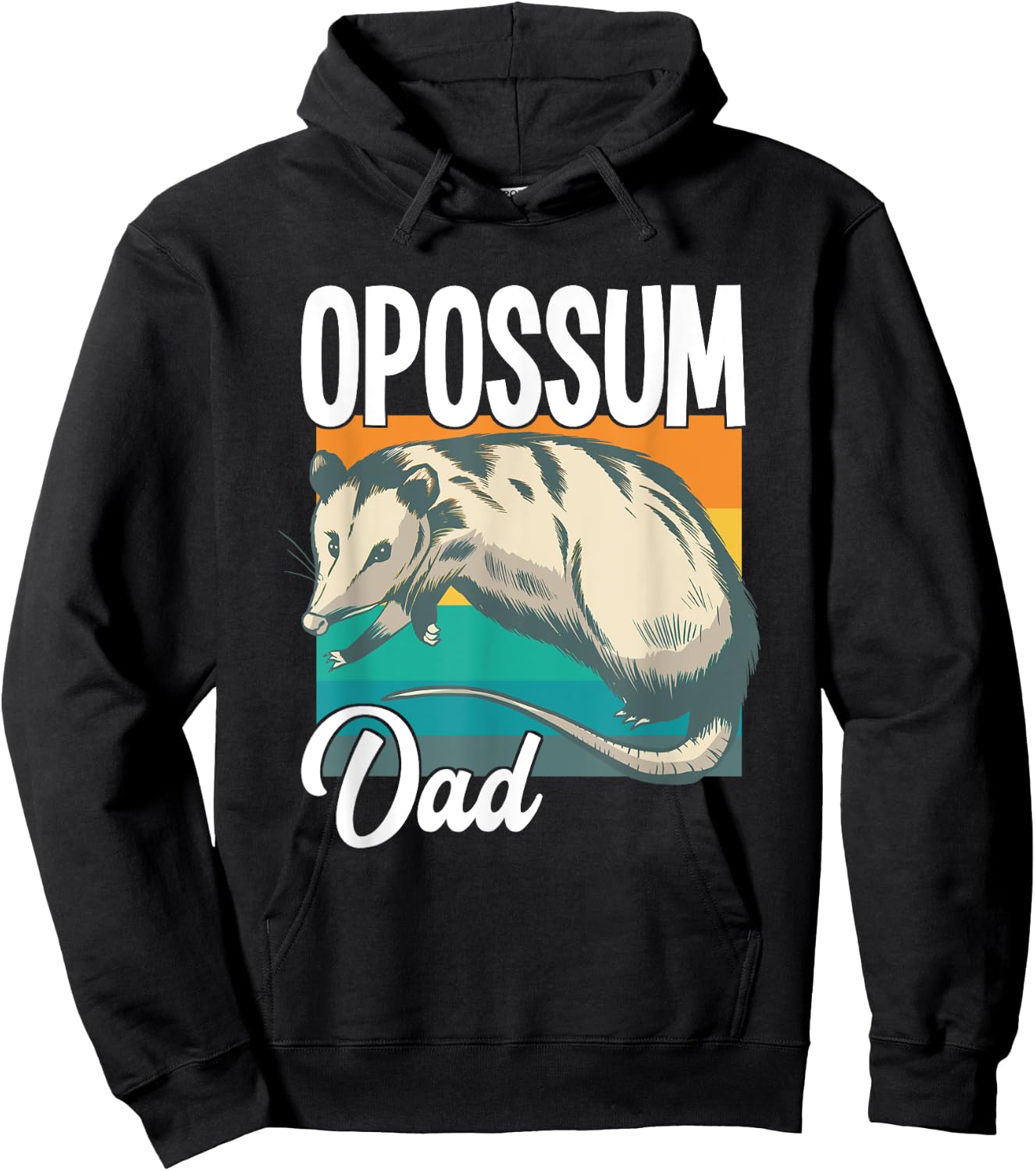 Opossum Dad Hoodie - Hoodie | Black