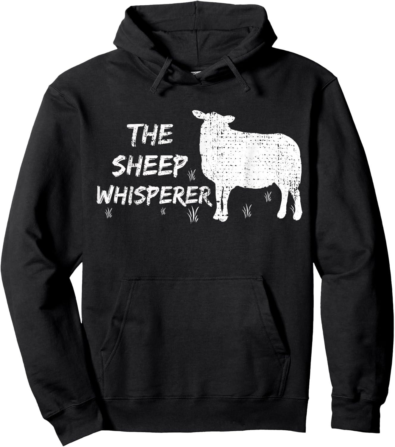 Sheeps Sheep Farmer Gift Animal Vintage Hoodie - Hoodie | Black