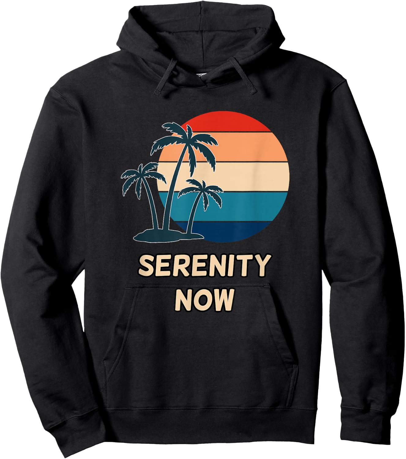 TV Fandom Clothing Express Co -Adults Black Small Serenity Now Hoodie - Hoodie | Black