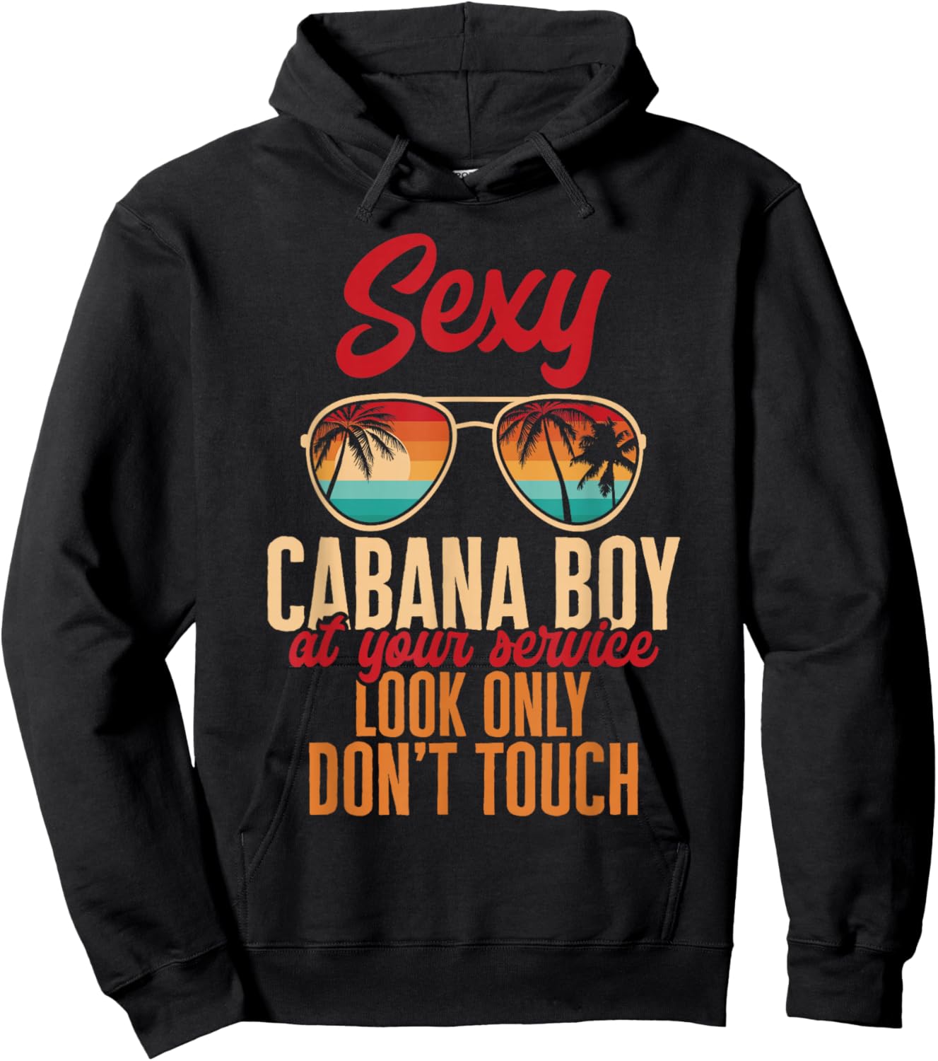 Cabana Boy Beach Bartender Cabana Boy Hoodie - Hoodie | Black