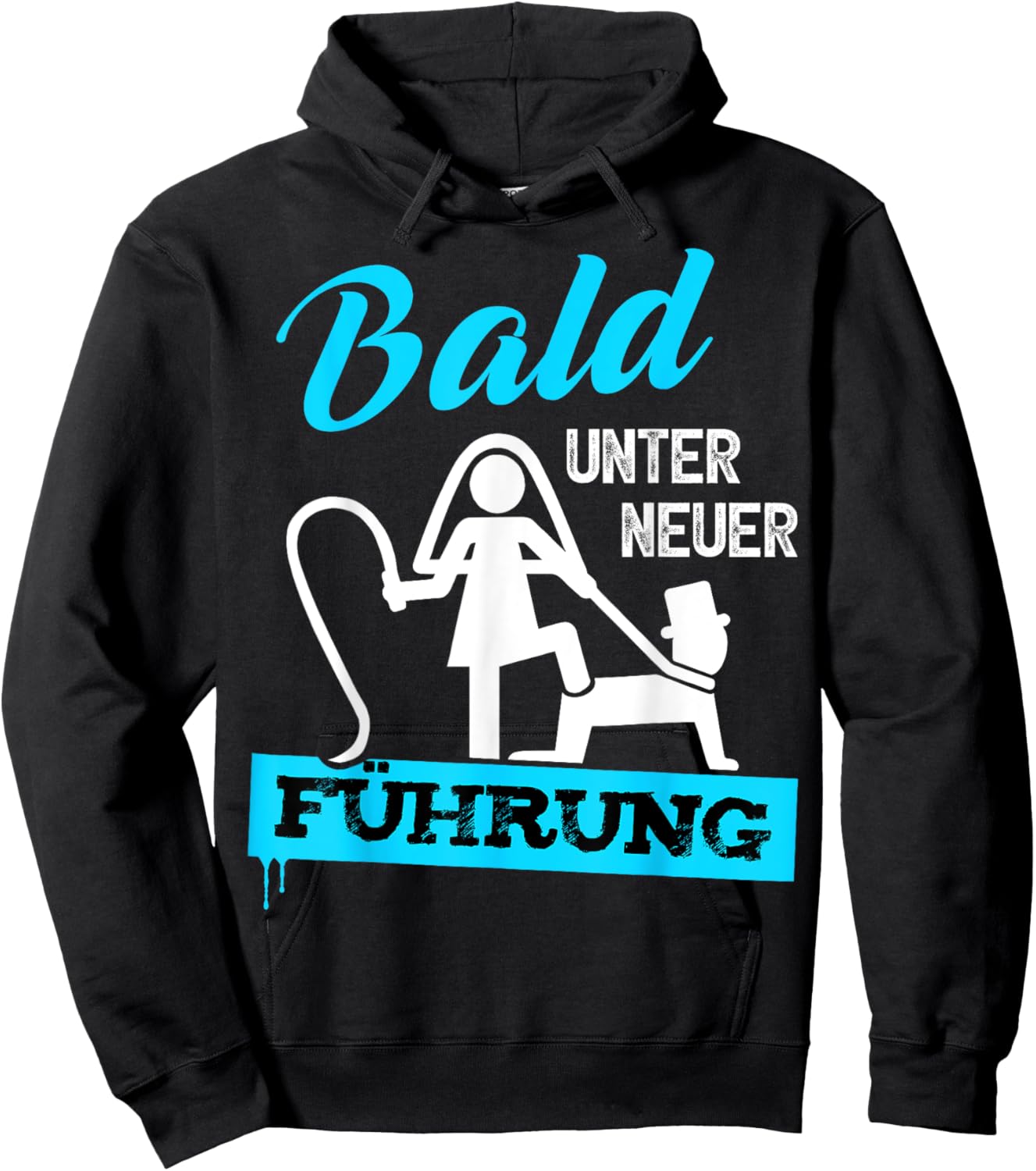 Junggesellenabschied Bräutigam JGA Männer Polterer Hoodie - Hoodie | Black